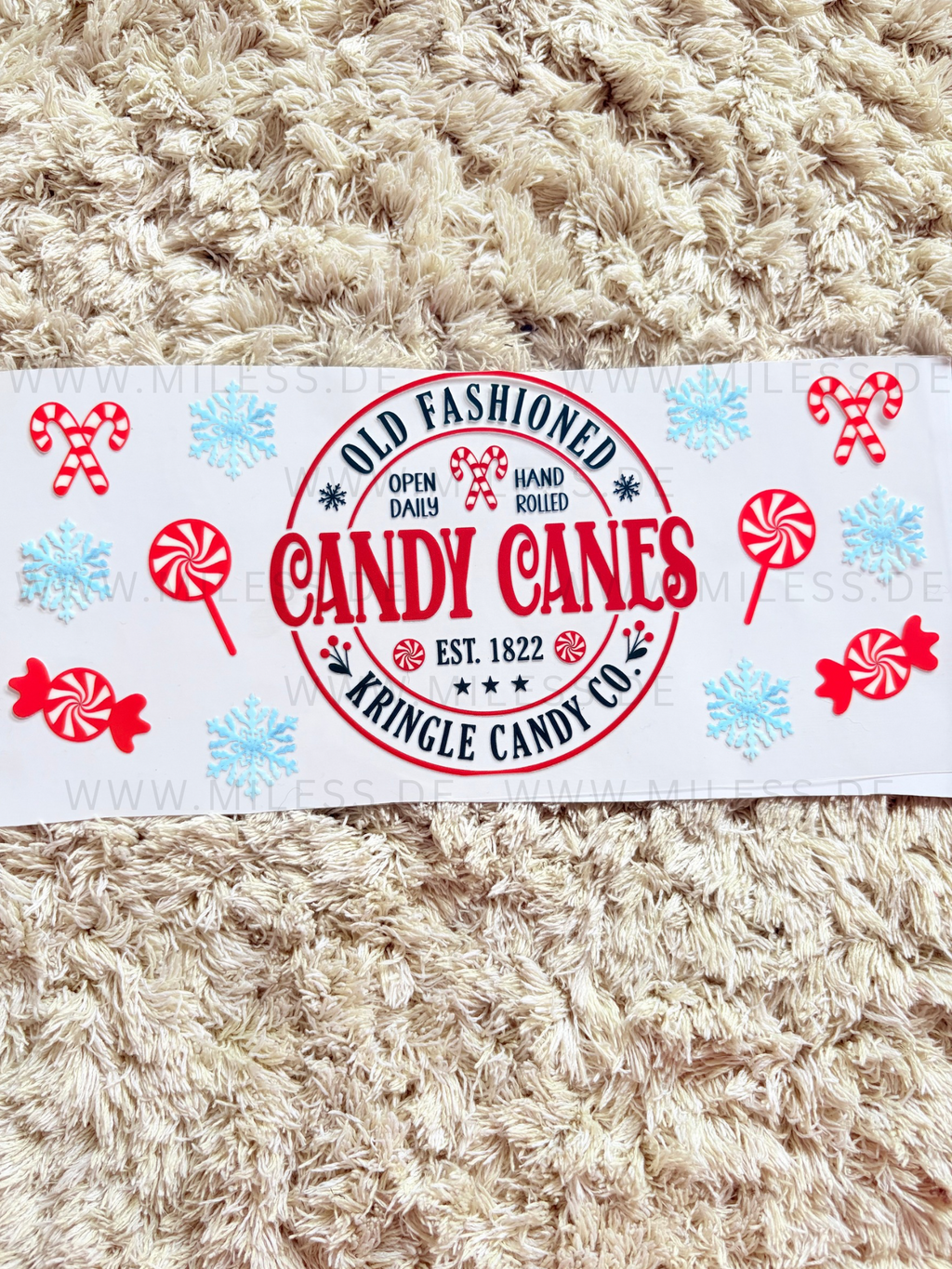 Winter / Folien - nur in Kombination mit Gläser oder Becher kaufen