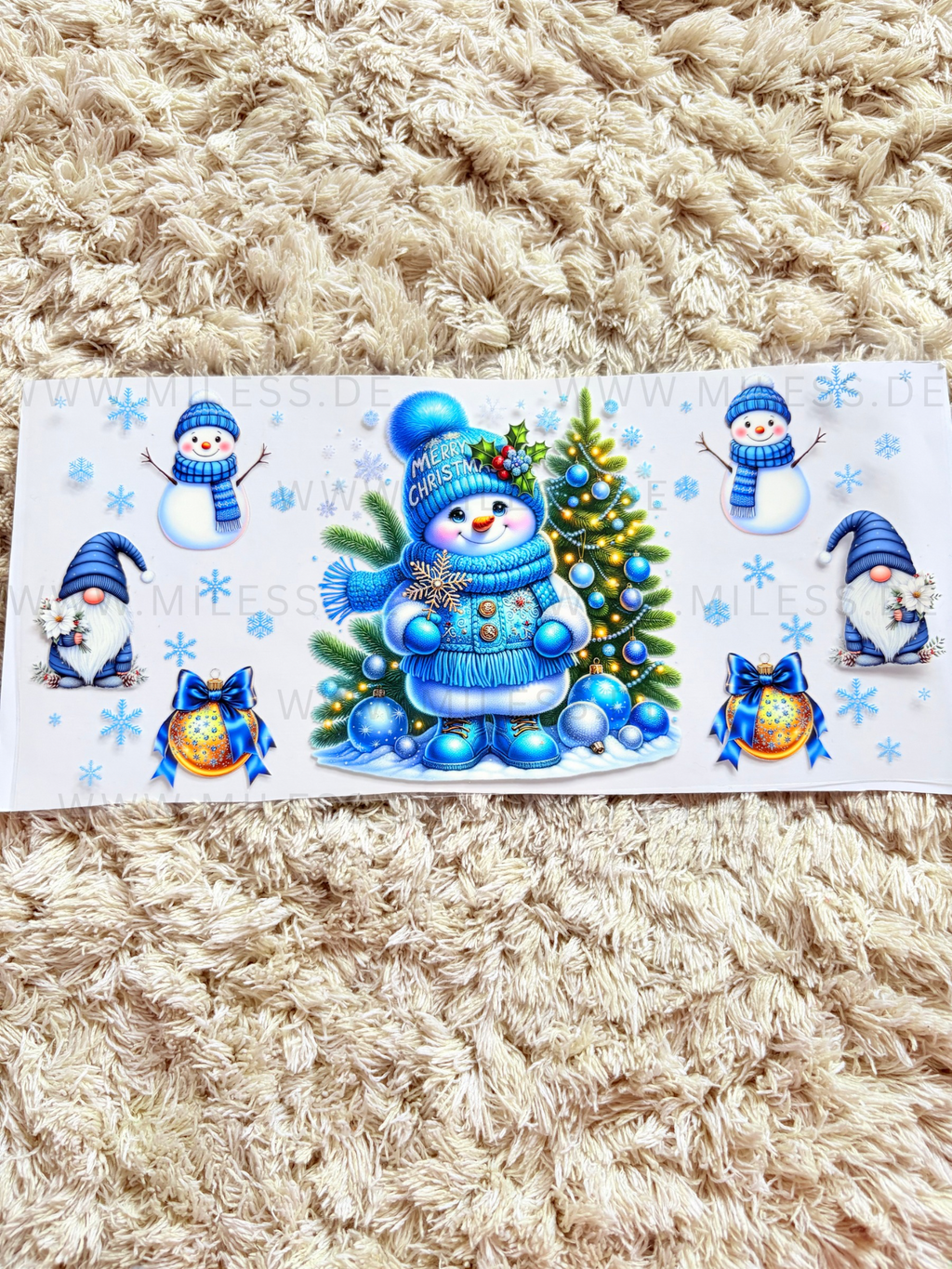 Winter / Folien - nur in Kombination mit Gläser oder Becher kaufen