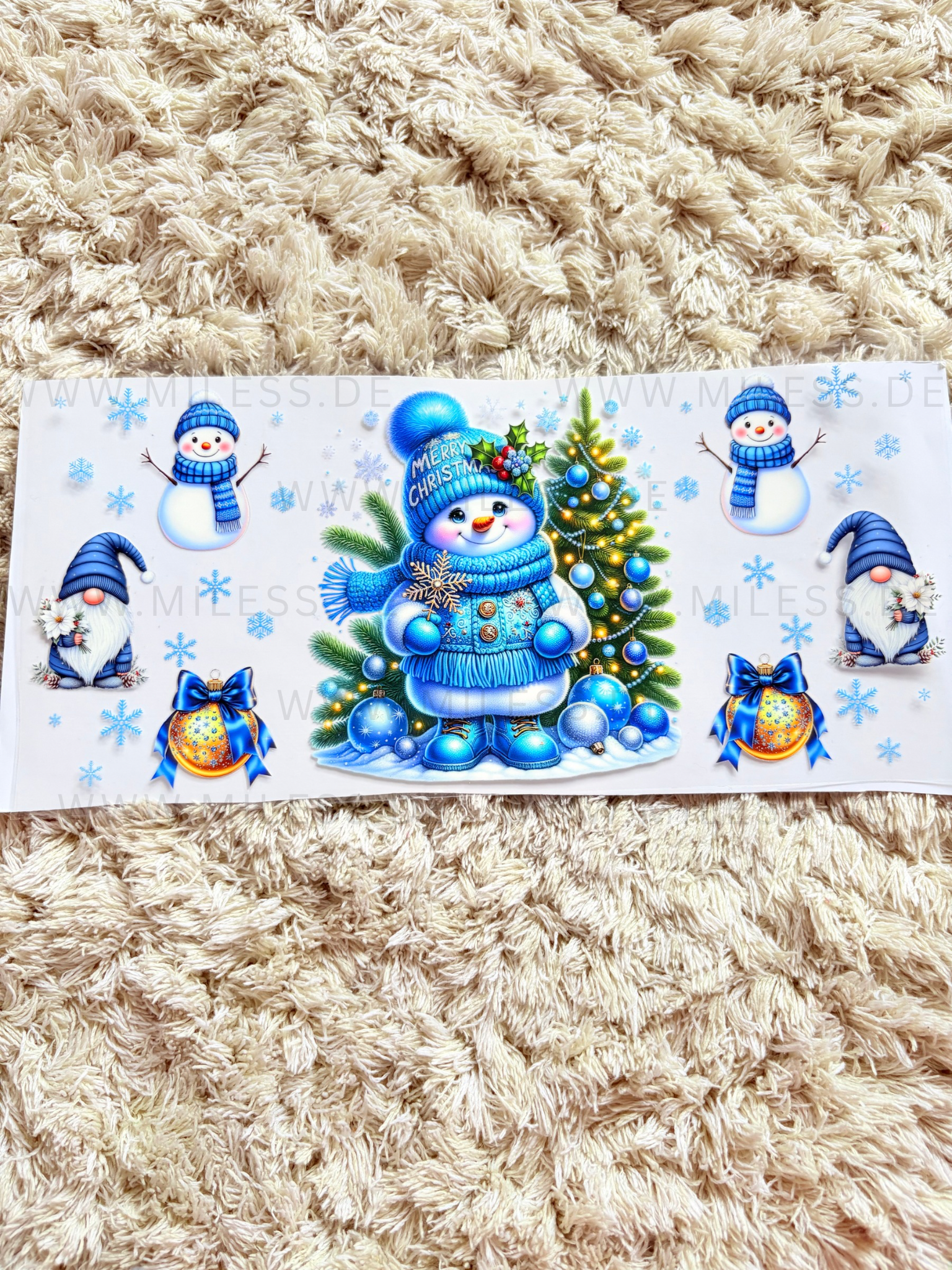 Winter / Folien - nur in Kombination mit Gläser oder Becher kaufen