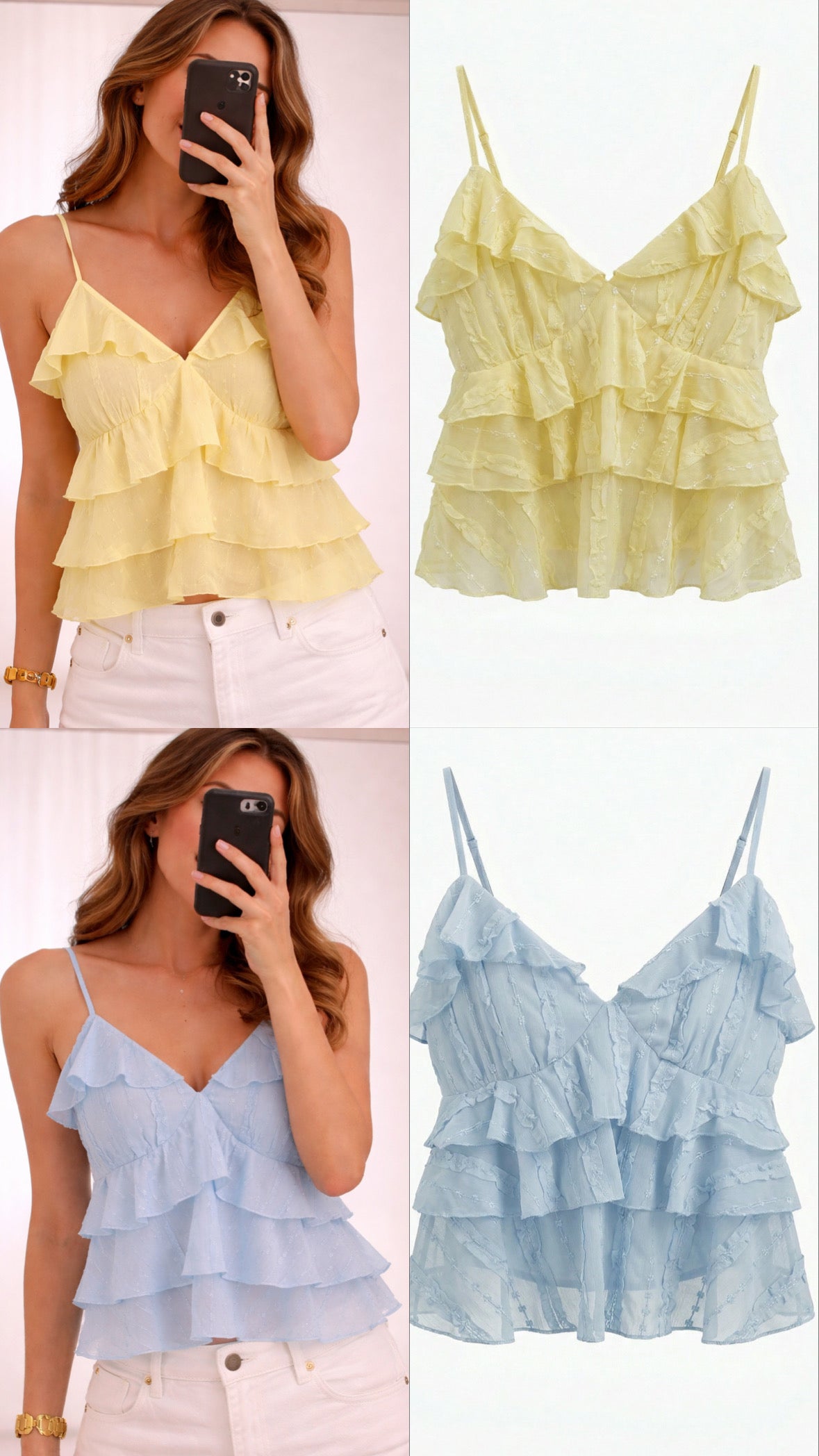 Leichtes Sommer top - verschiedene Farben