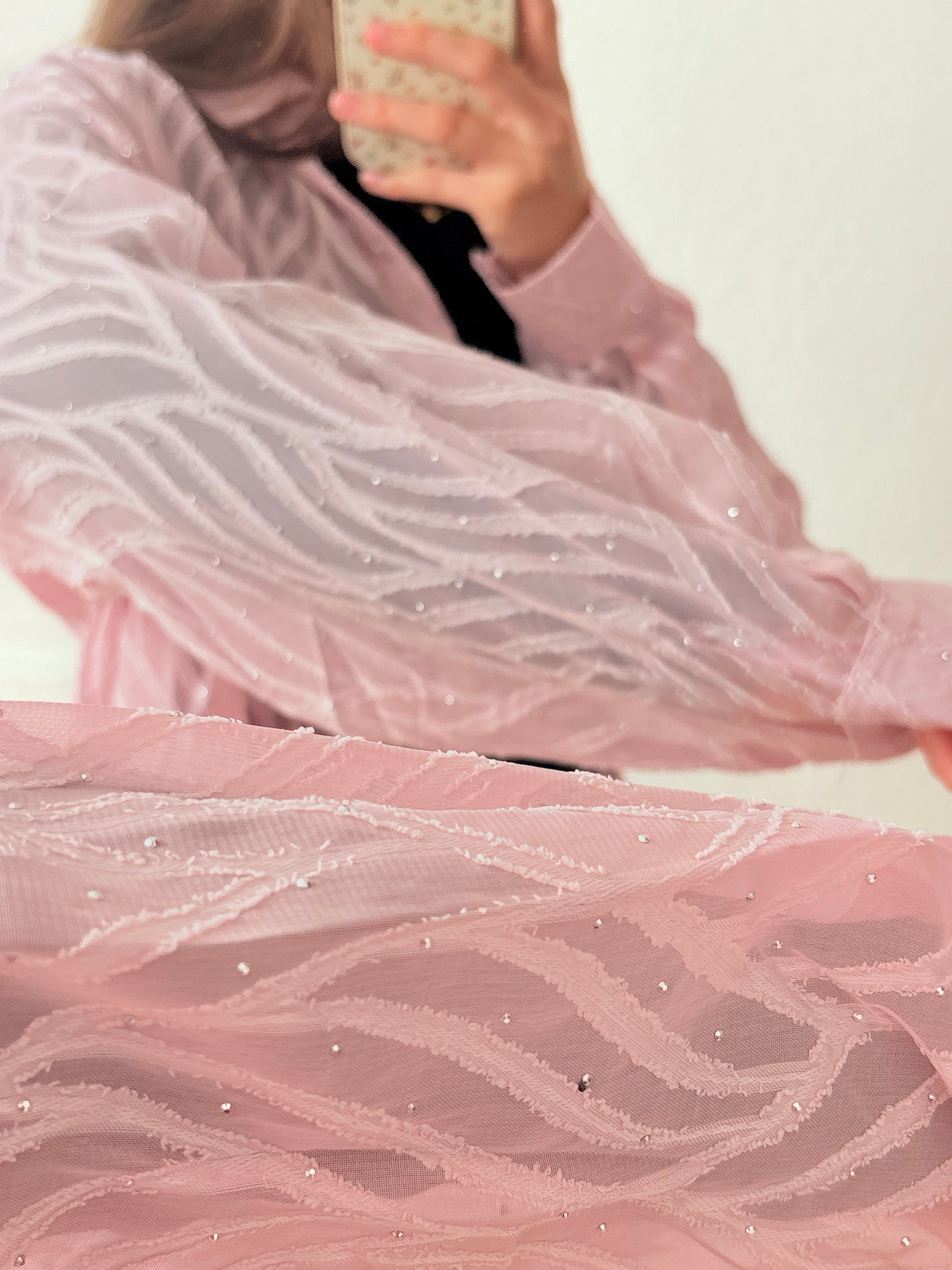 Glitzer Bluse - Nightglow / verschiedene Farben