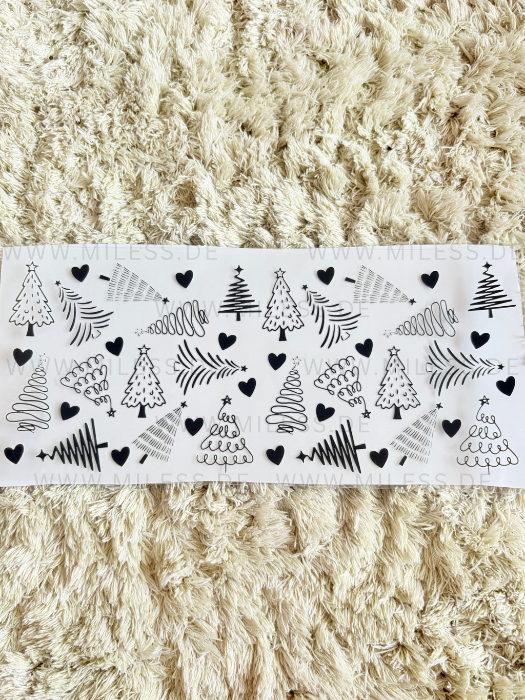 Winter / Folien - nur in Kombination mit Gläser oder Becher kaufen