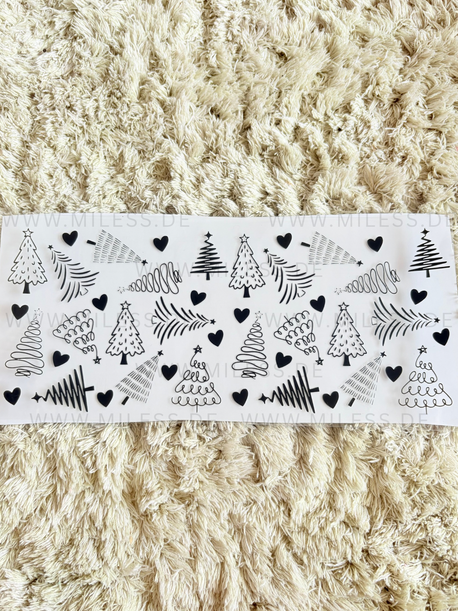 Winter / Folien - nur in Kombination mit Gläser oder Becher kaufen