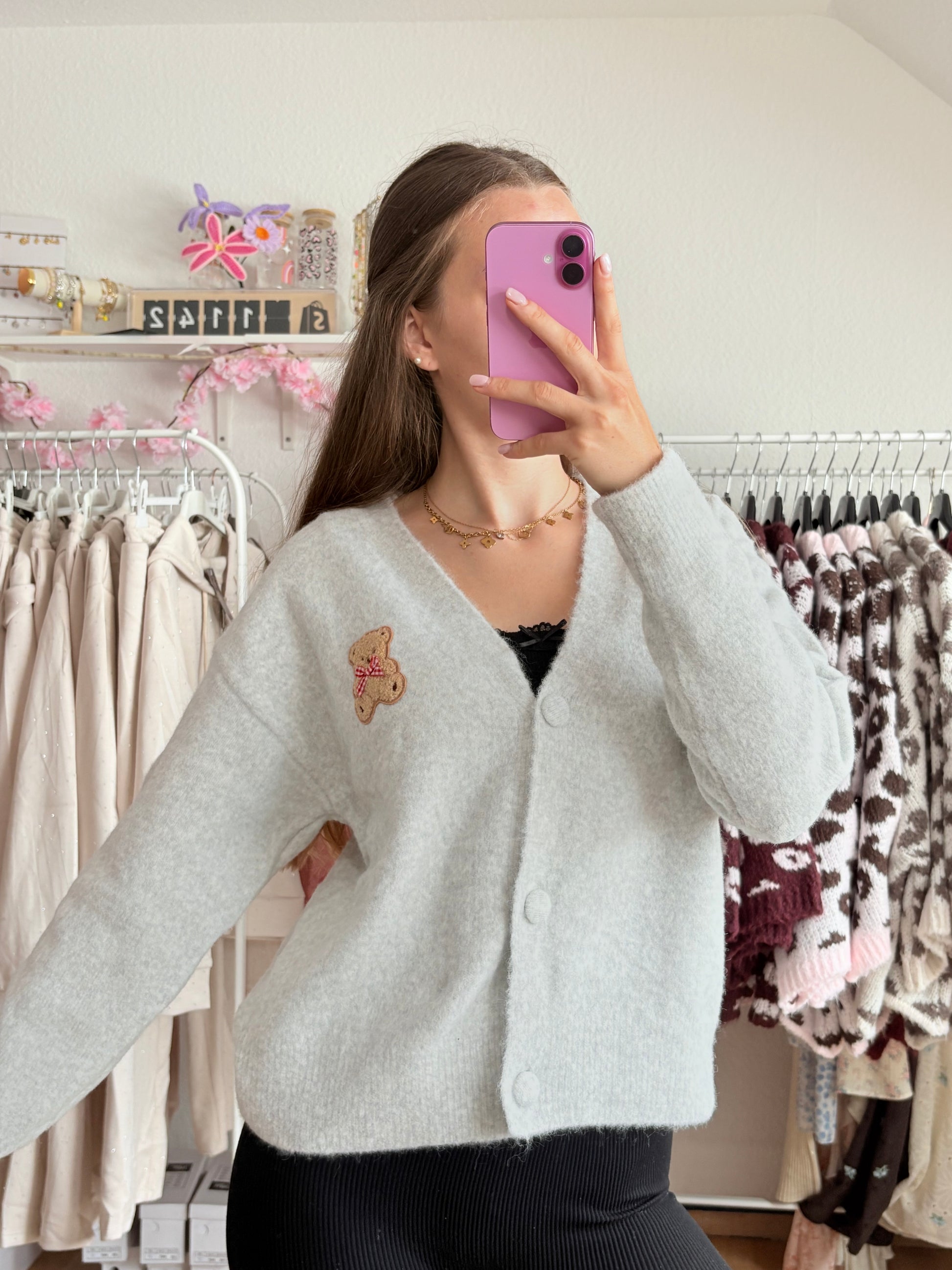 Cardigan - Holli (Grau)