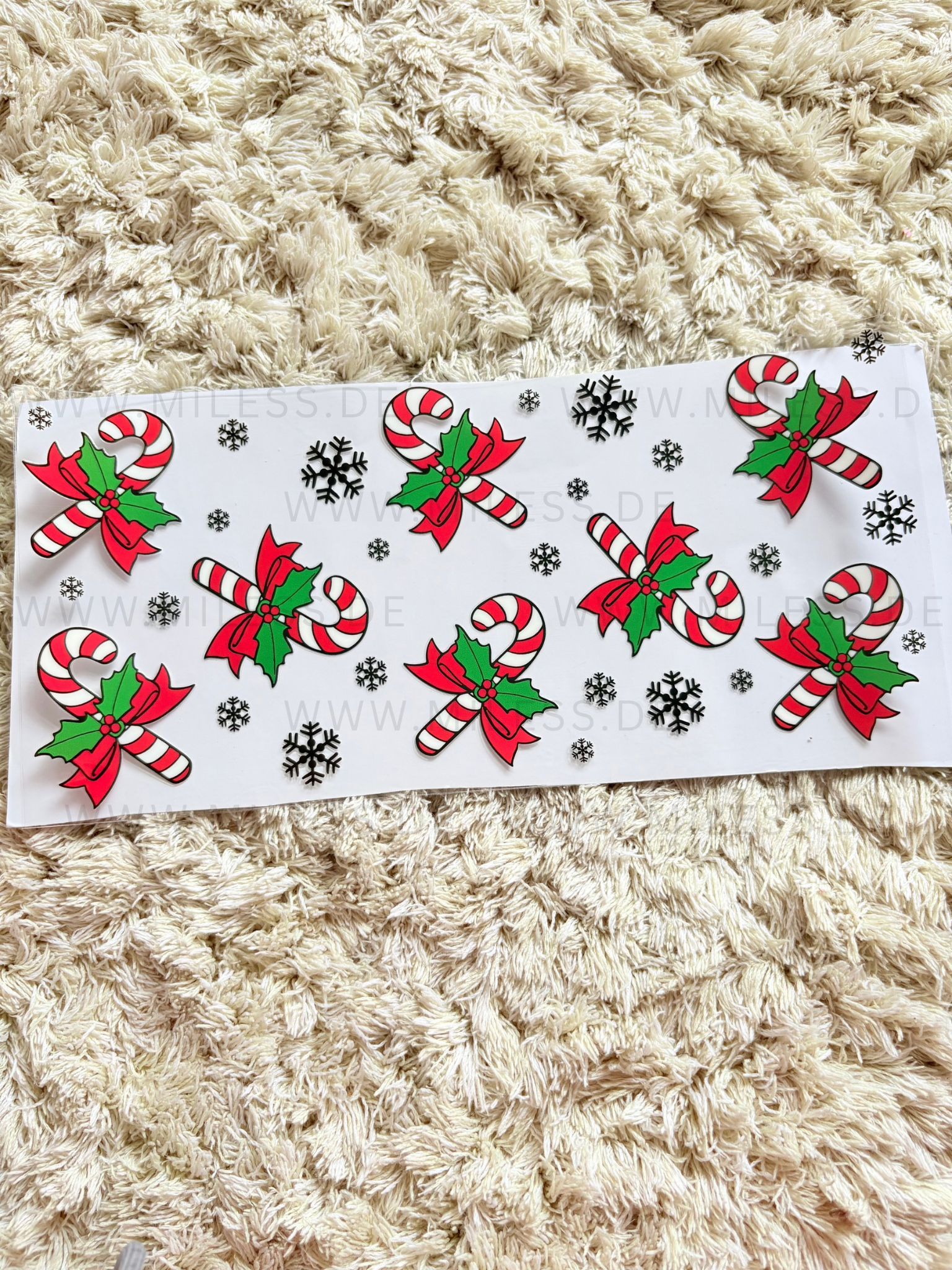 Winter / Folien - nur in Kombination mit Gläser oder Becher kaufen