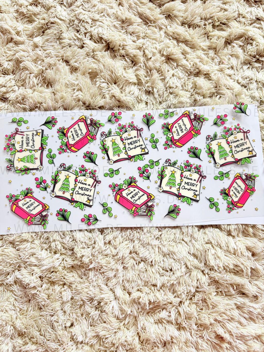 Winter / Folien - nur in Kombination mit Gläser oder Becher kaufen