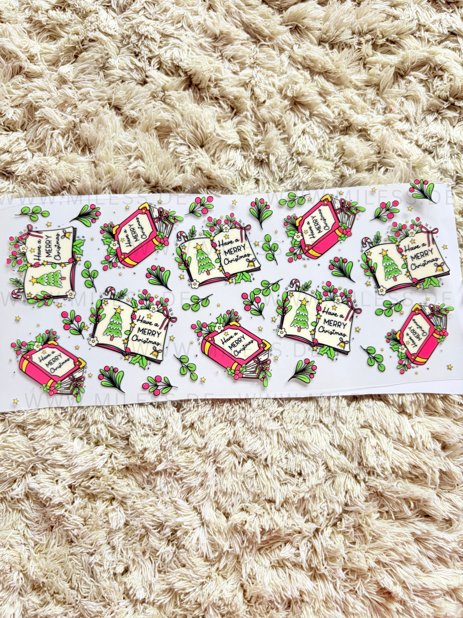 Winter / Folien - nur in Kombination mit Gläser oder Becher kaufen