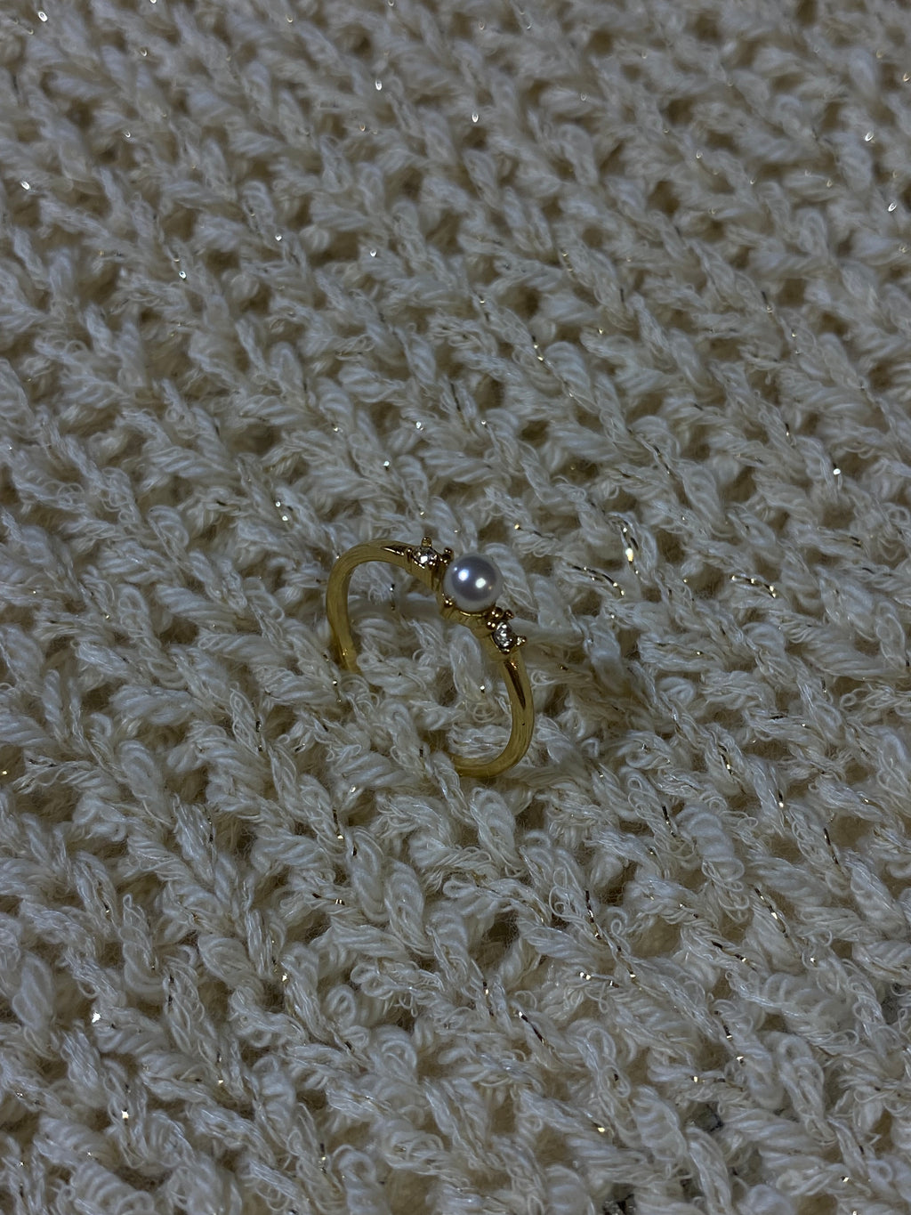 Ring - Pearl ( Gold & Silber )