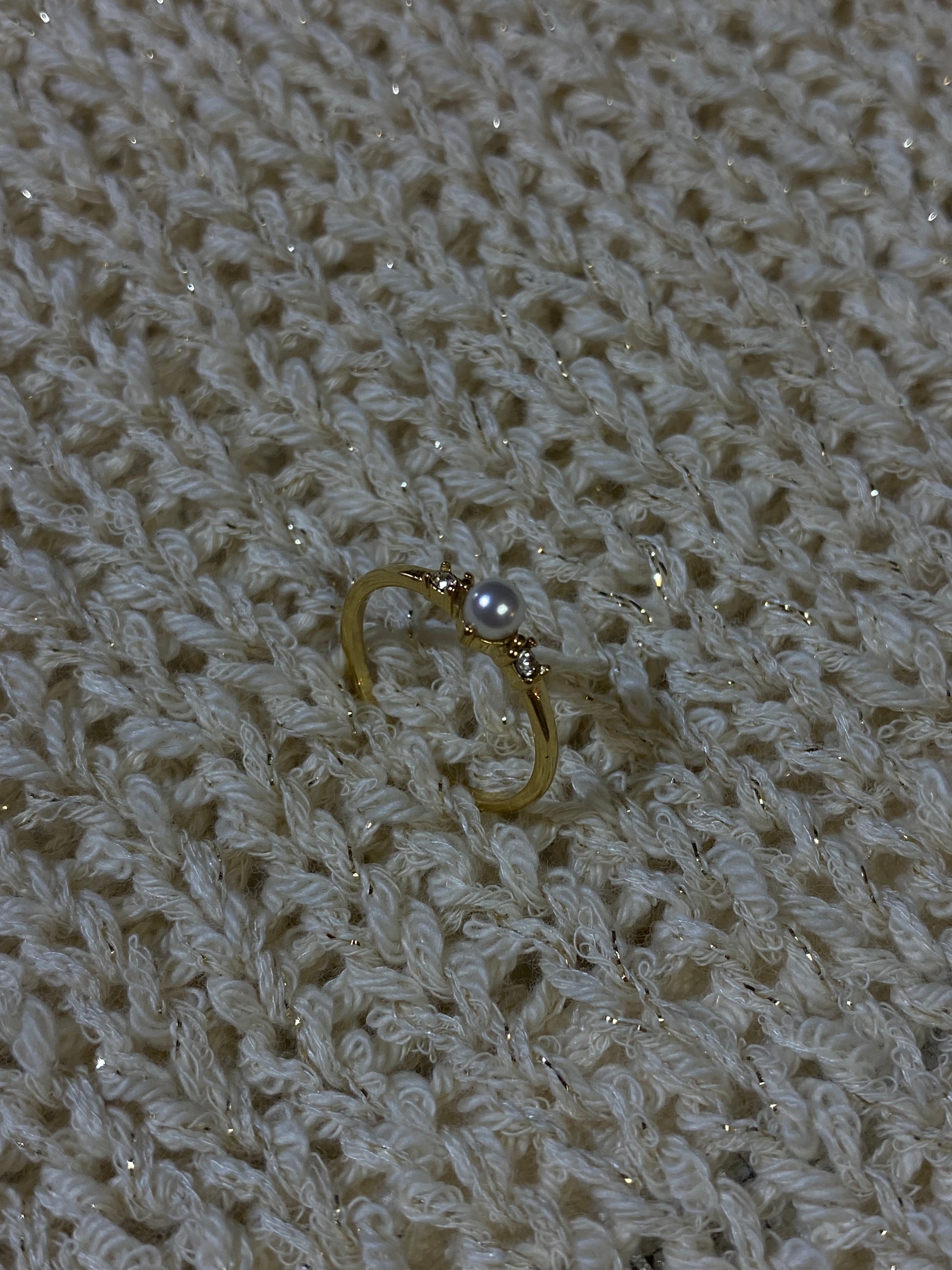 Ring - Pearl ( Gold & Silber )