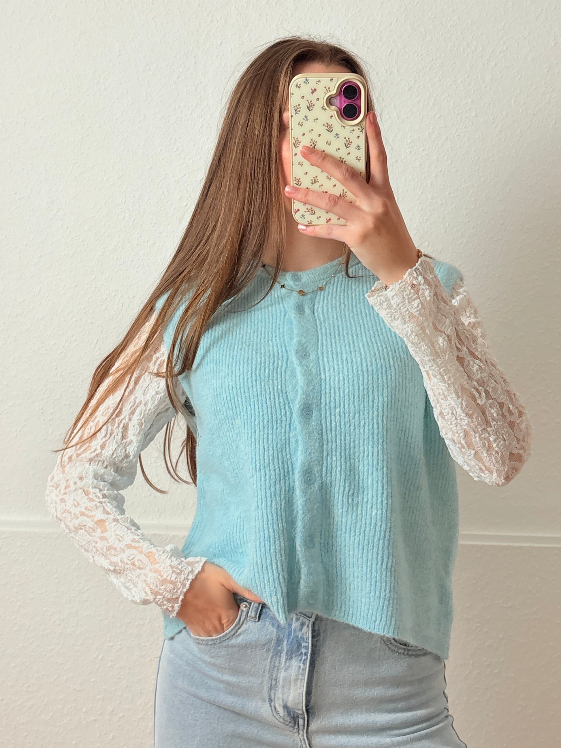 Basic Weste - Merle
(Babyblau)