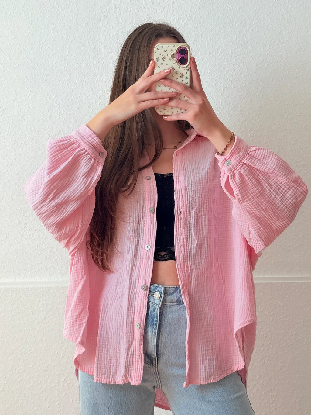 Musselin Bluse Nala / verschiedene Farben
