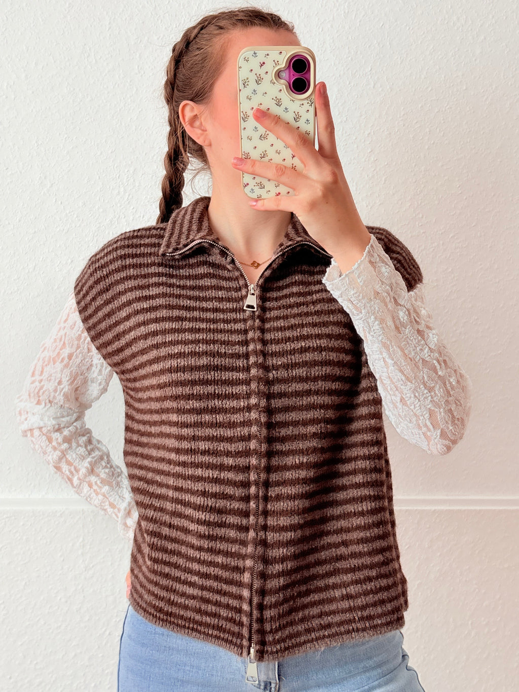 Weste - Sweetline Zip / Verschiedene Farben
