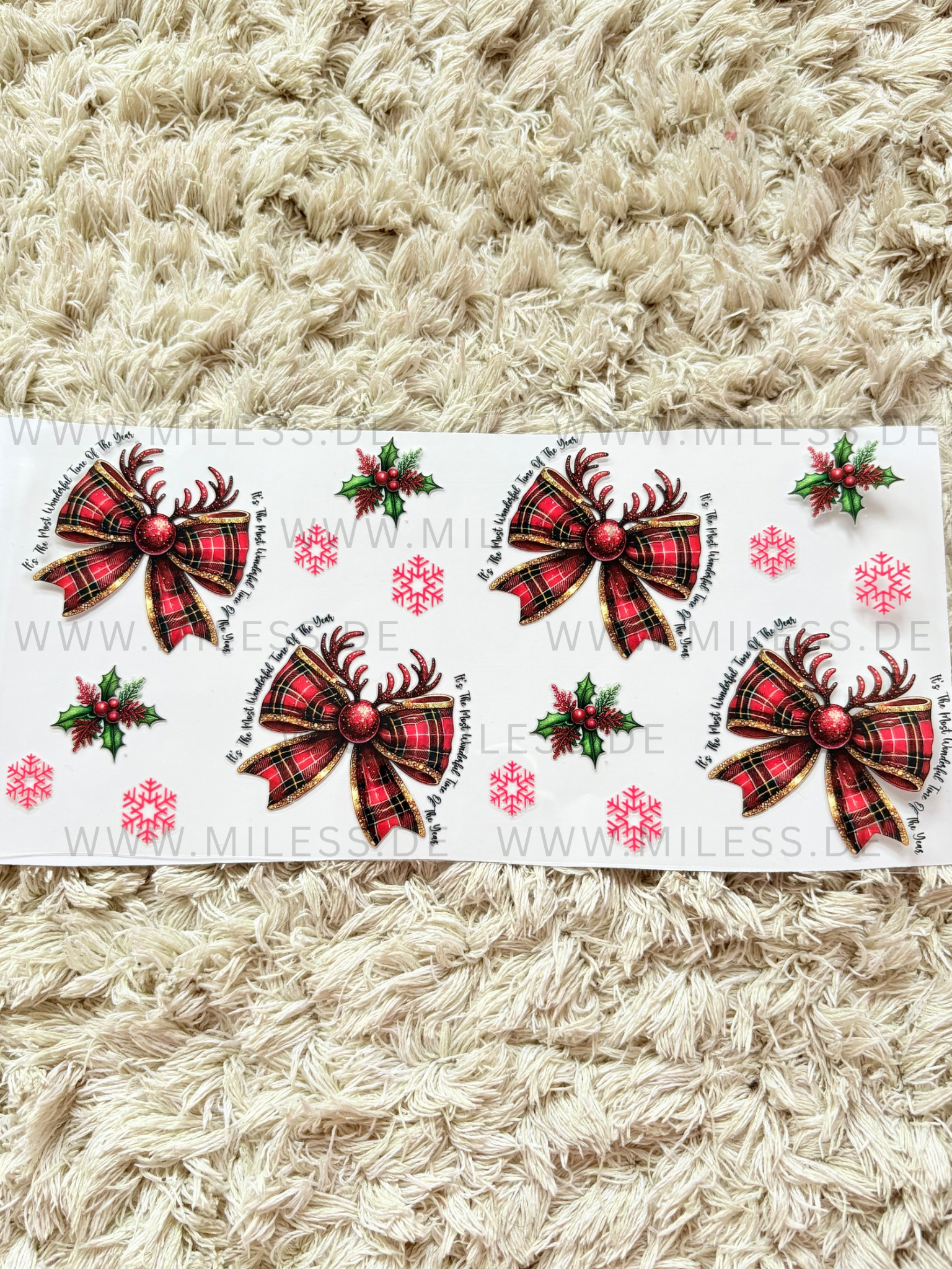 Winter / Folien - nur in Kombination mit Gläser oder Becher kaufen