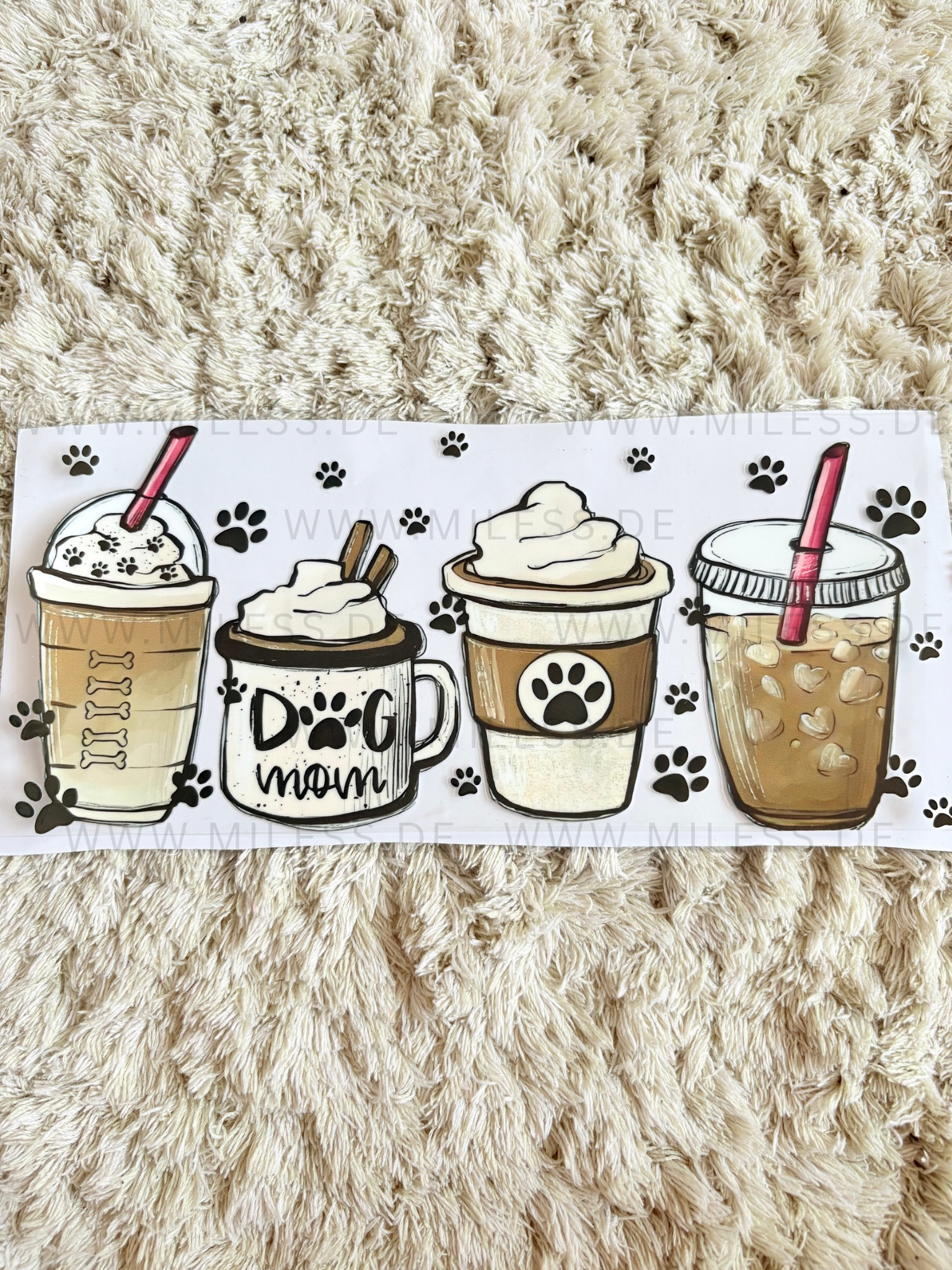 Tiere / Folien - nur in Kombination mit Gläser oder Becher kaufen