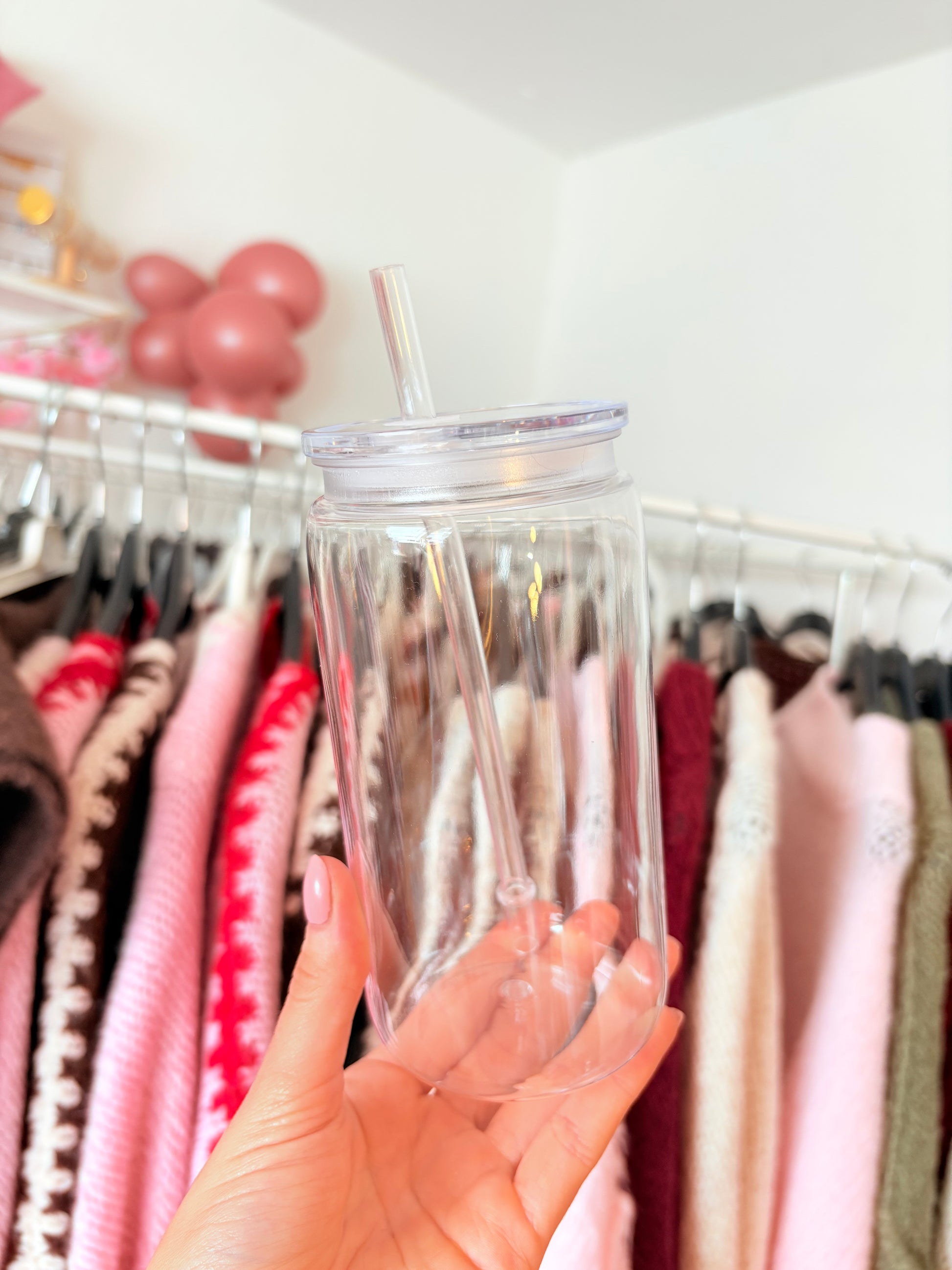 Trinkbecher - transparent