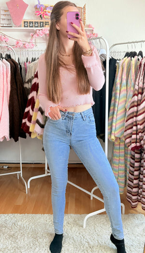 Skinny Jeans/ Hellblau