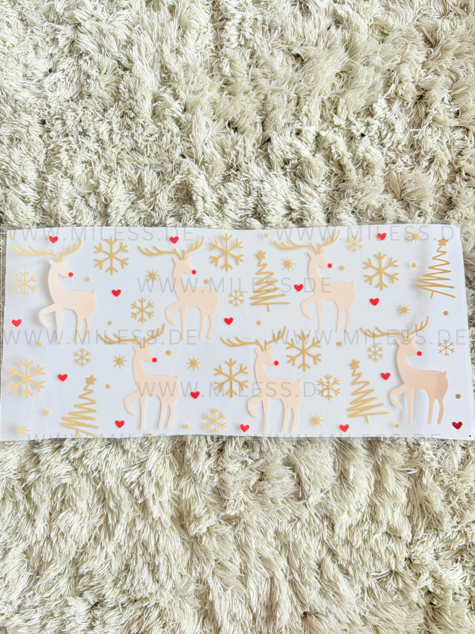 Winter / Folien - nur in Kombination mit Gläser oder Becher kaufen