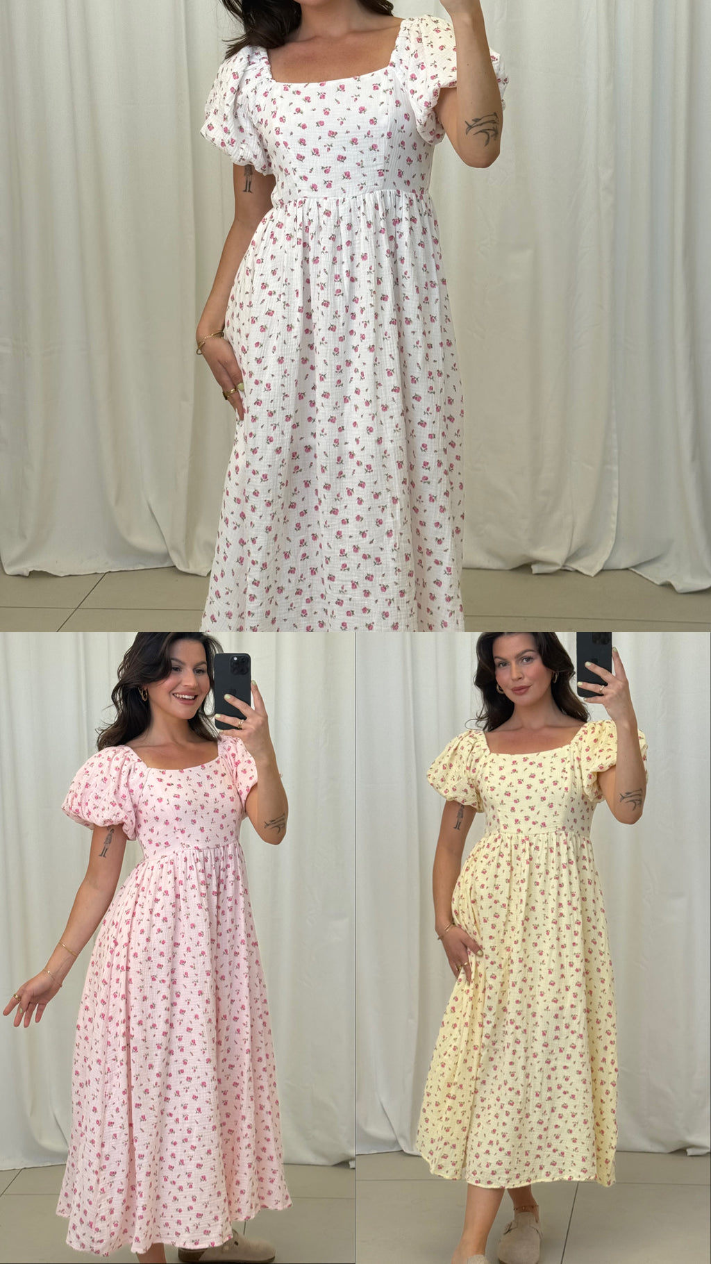 Kleid - Edina / Verschieden Farben