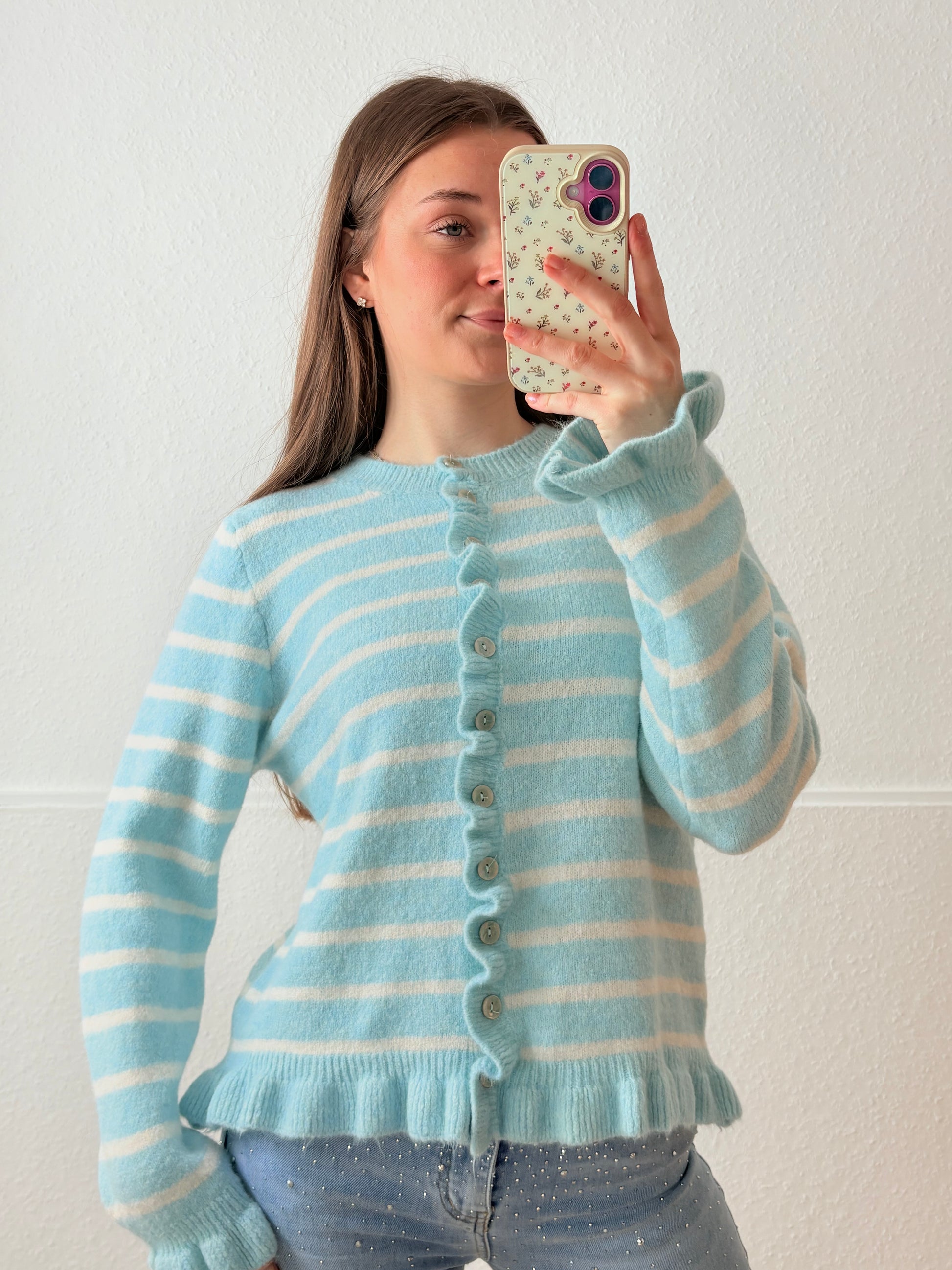 Cardigan - Lola (Babyblau)
