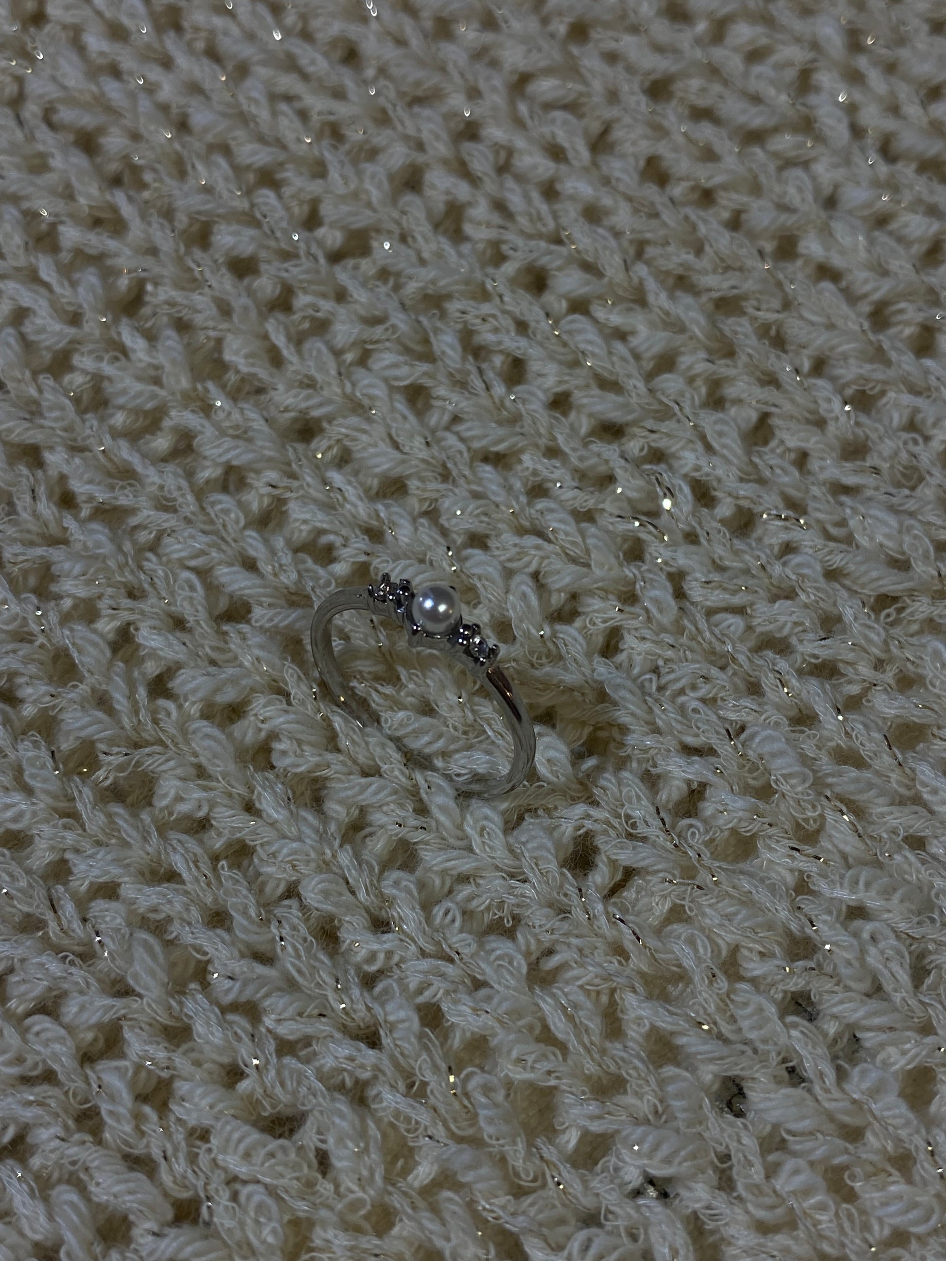 Ring - Pearl ( Gold & Silber )