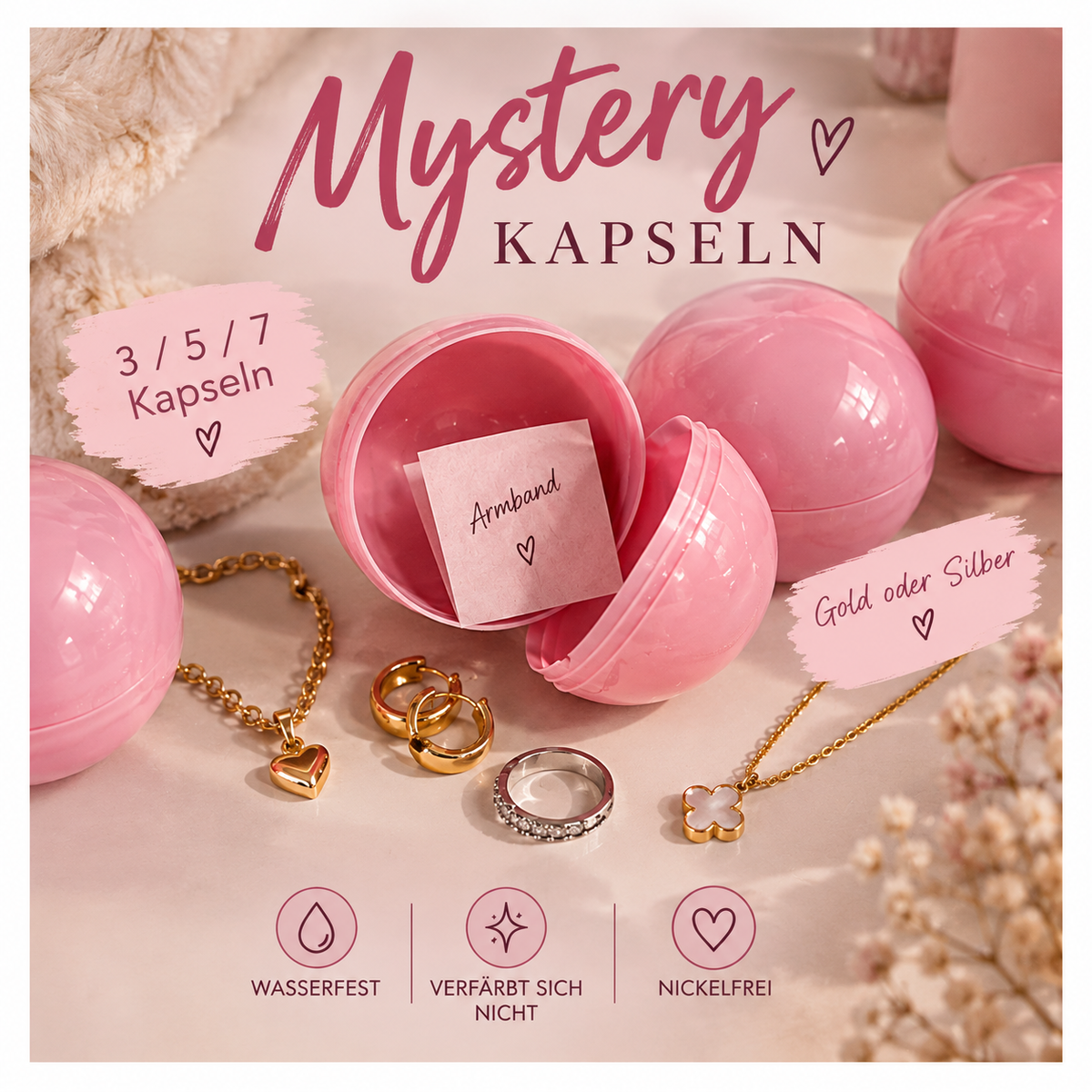 Schmuck Kapseln