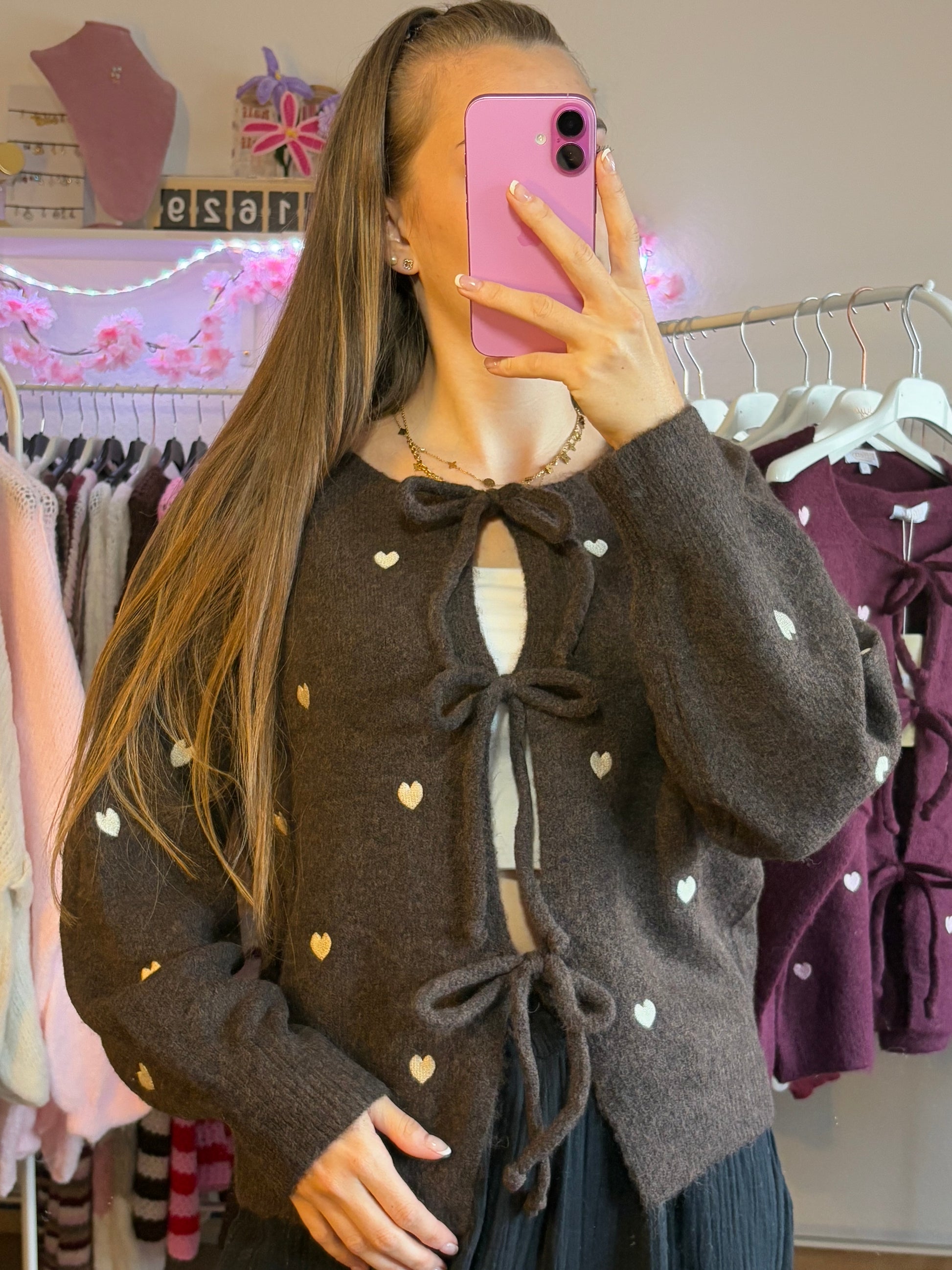 Cardigan - Lovely (Braun)
