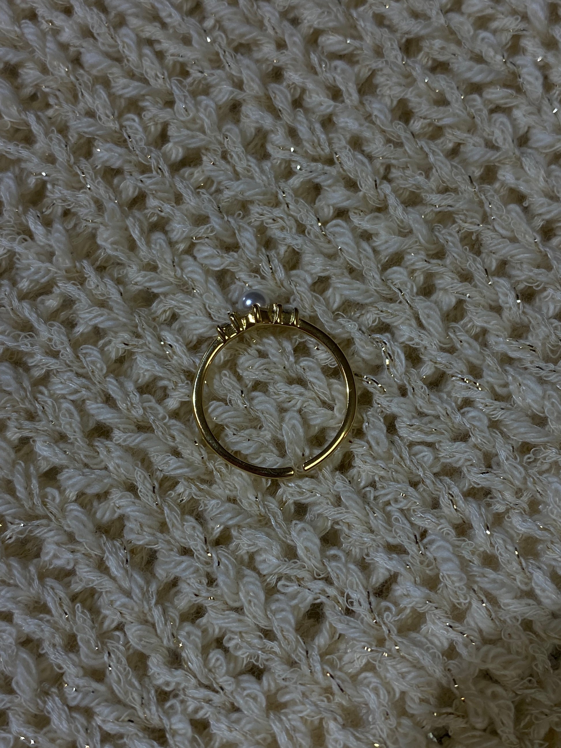 Ring - Pearl ( Gold & Silber )