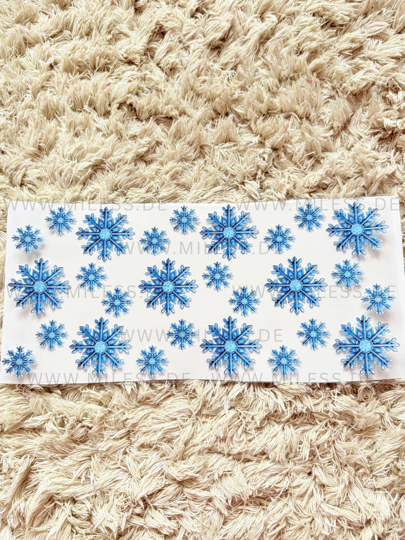 Winter / Folien - nur in Kombination mit Gläser oder Becher kaufen