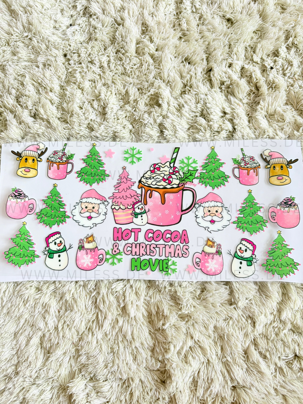 Winter / Folien - nur in Kombination mit Gläser oder Becher kaufen