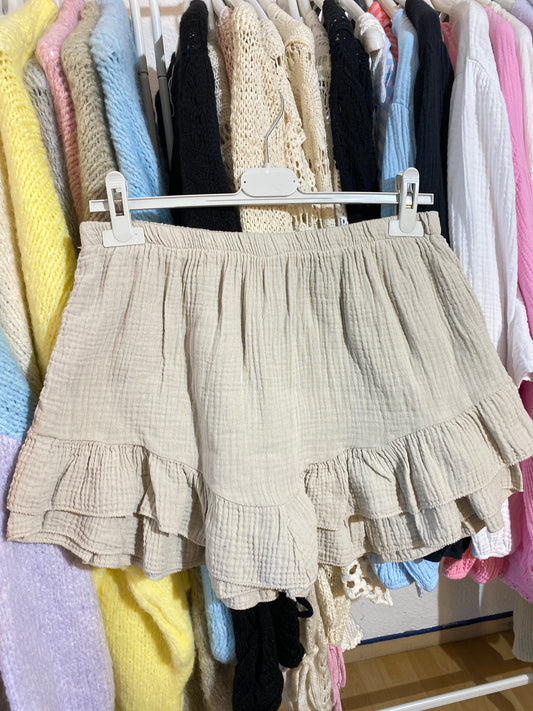 Musselin Hosenrock - Faye (Beige)