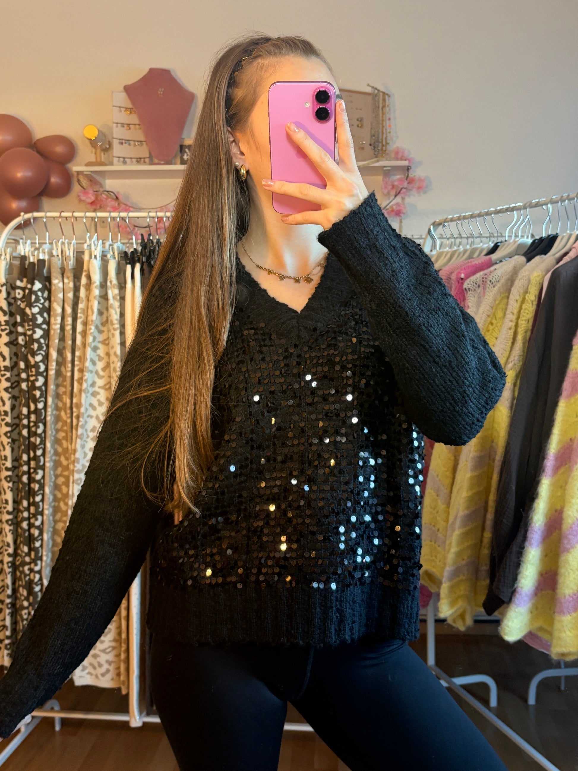 Pullover - Frosty (Schwarz)