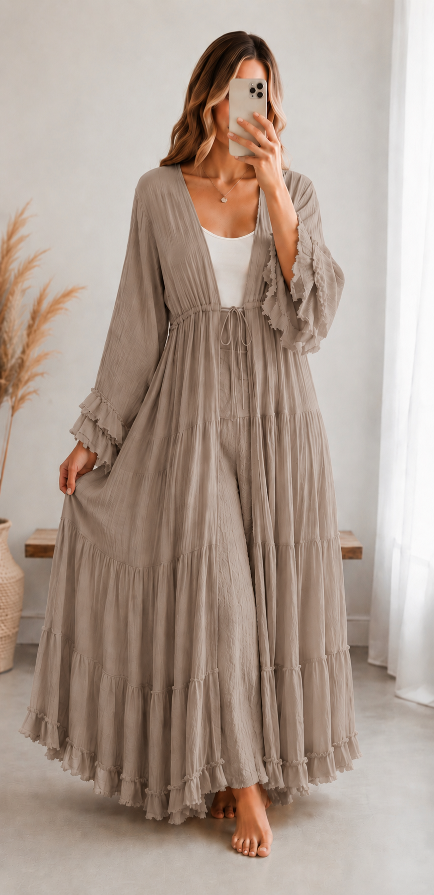 Langer kimono / verschiedene Farben
