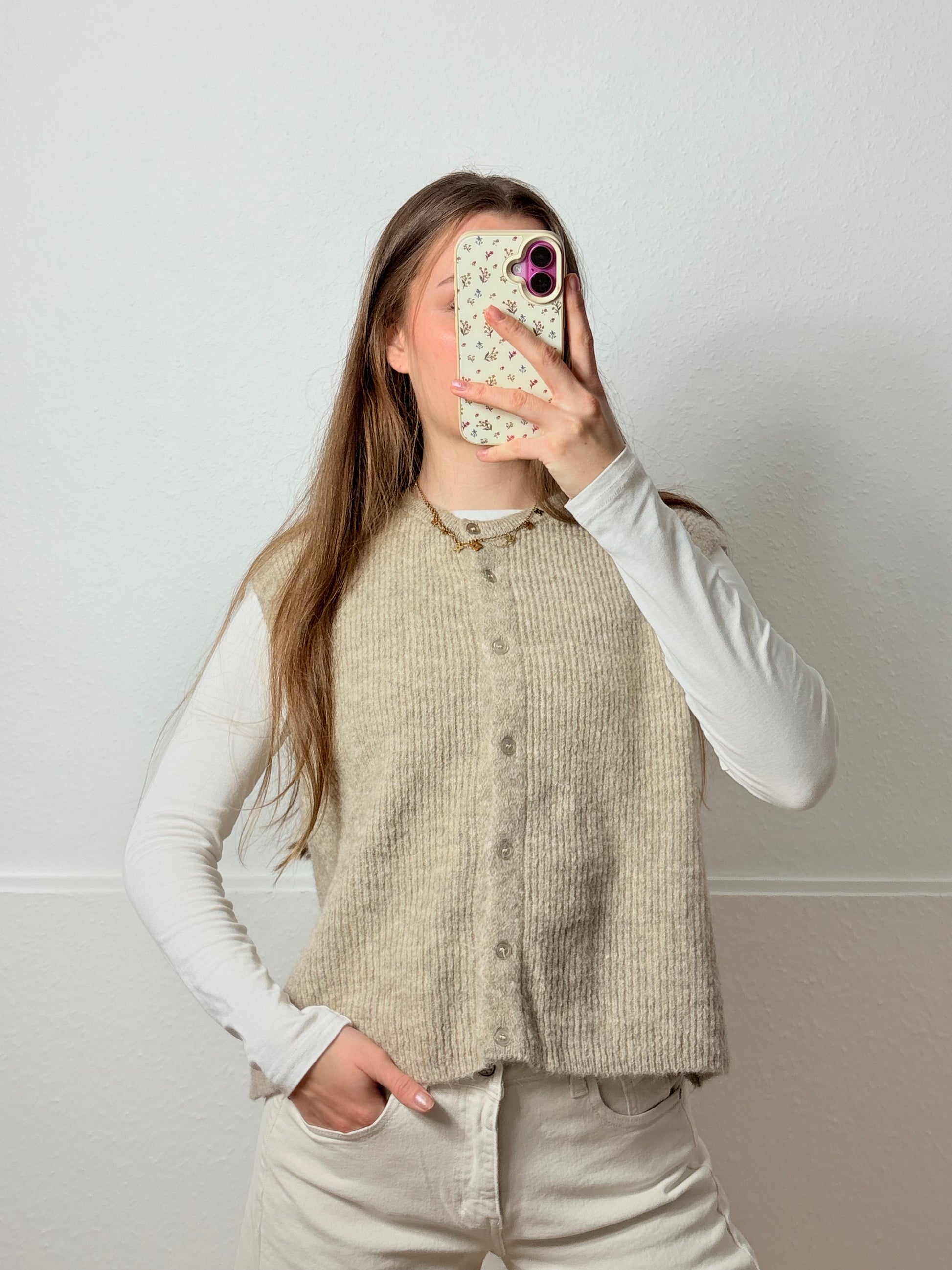 Basic Weste - Merle (Beige)