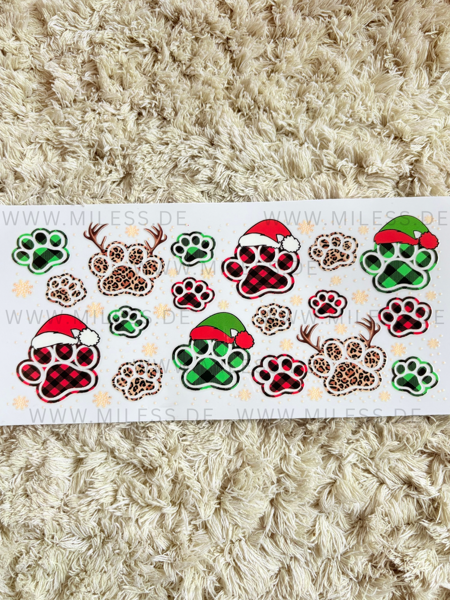 Tiere / Folien - nur in Kombination mit Gläser oder Becher kaufen