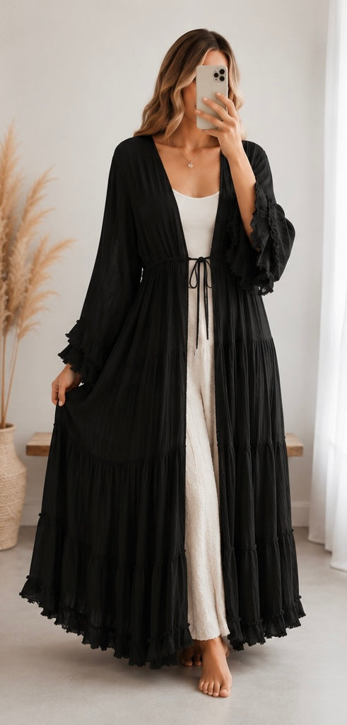 Langer kimono / verschiedene Farben
