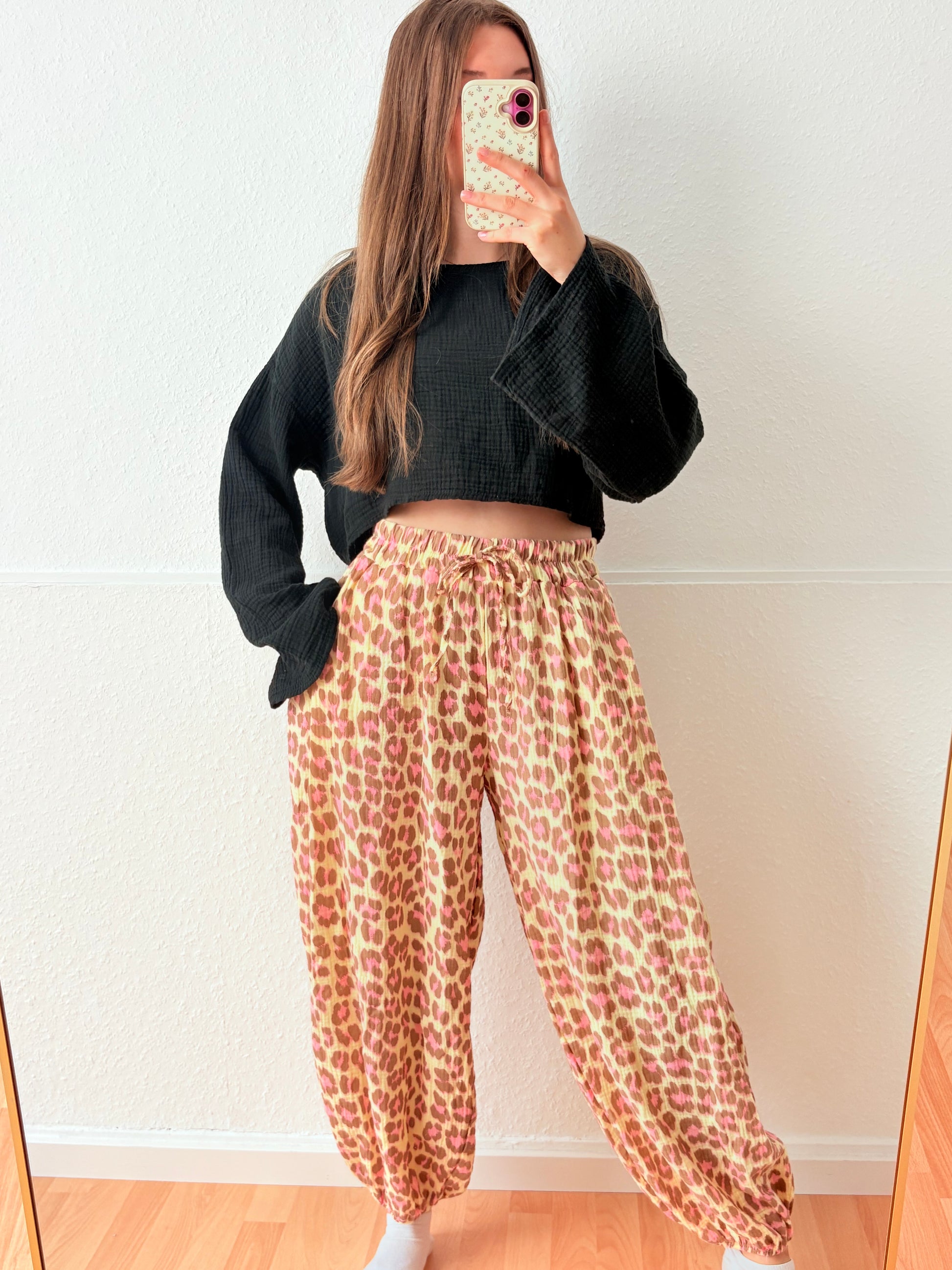 Musselin Ballonhose Riva / verschiedene Farben