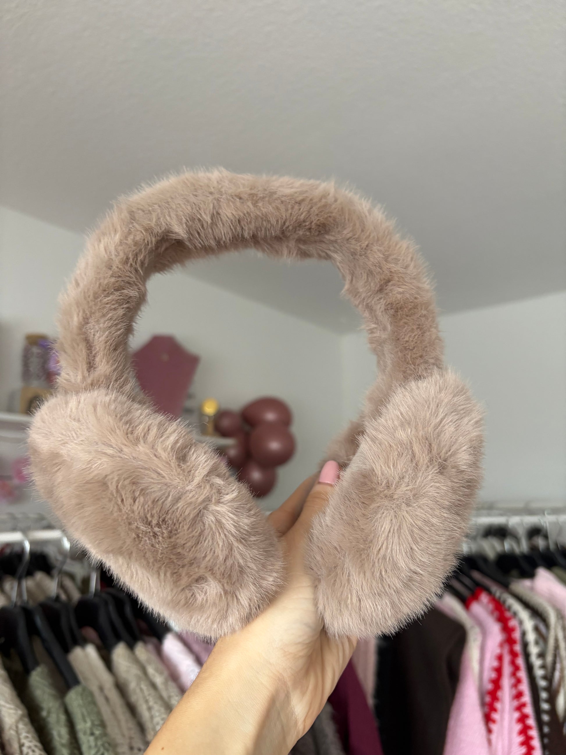 Ohrenwärmer - taupe