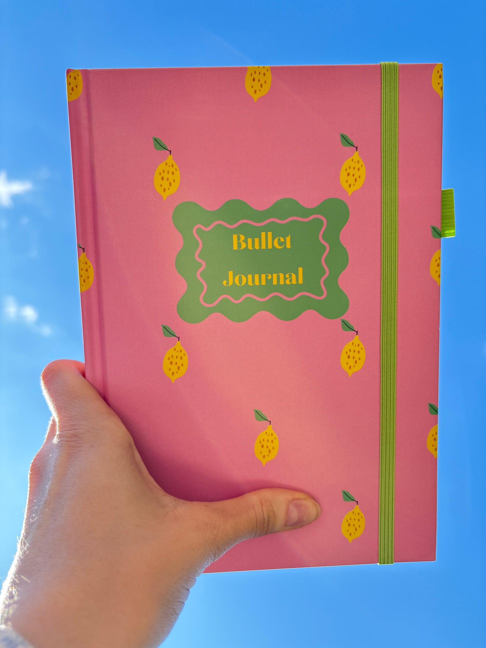 Bullet Journal - Zitrone