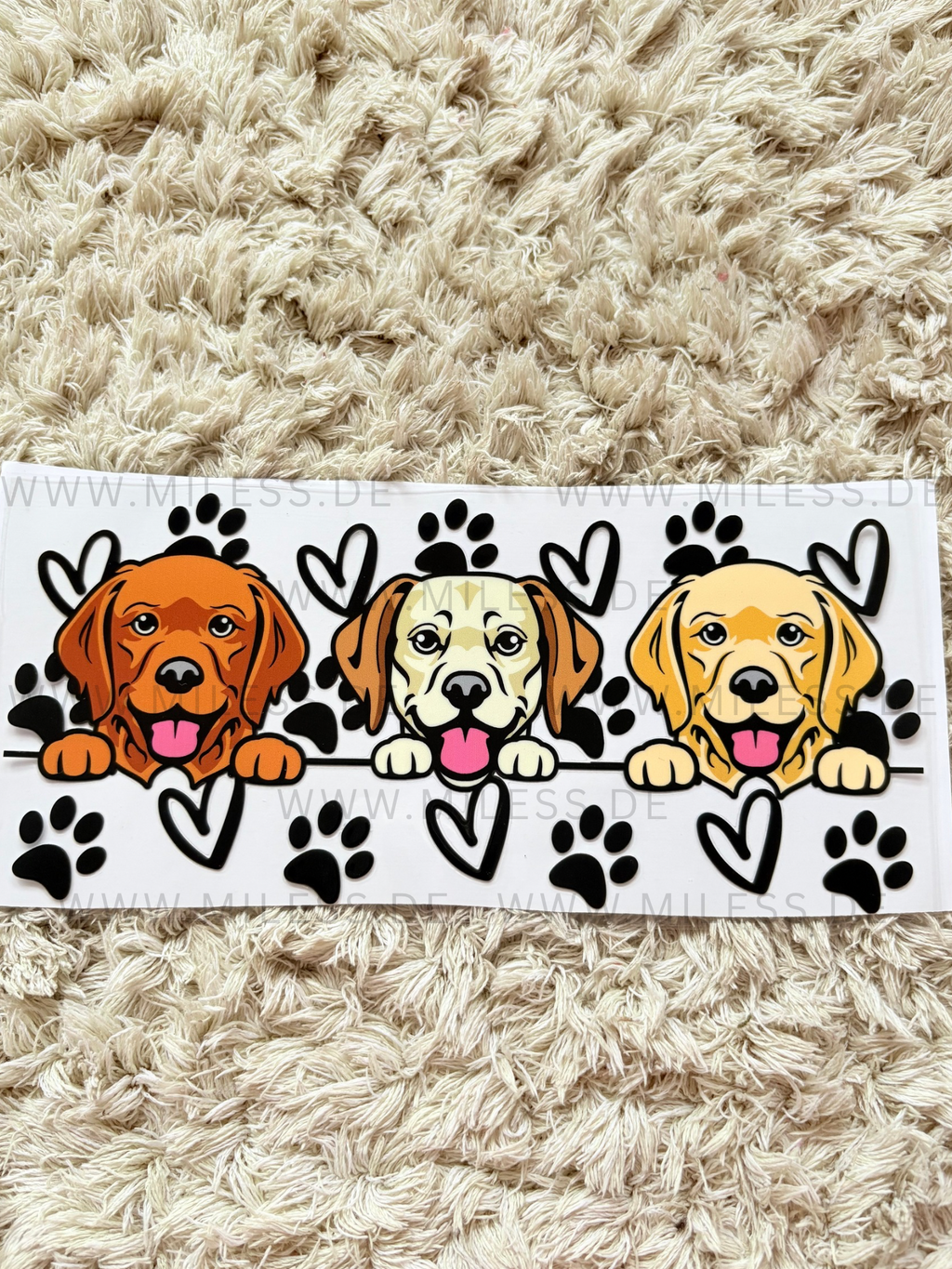 Tiere / Folien - nur in Kombination mit Gläser oder Becher kaufen