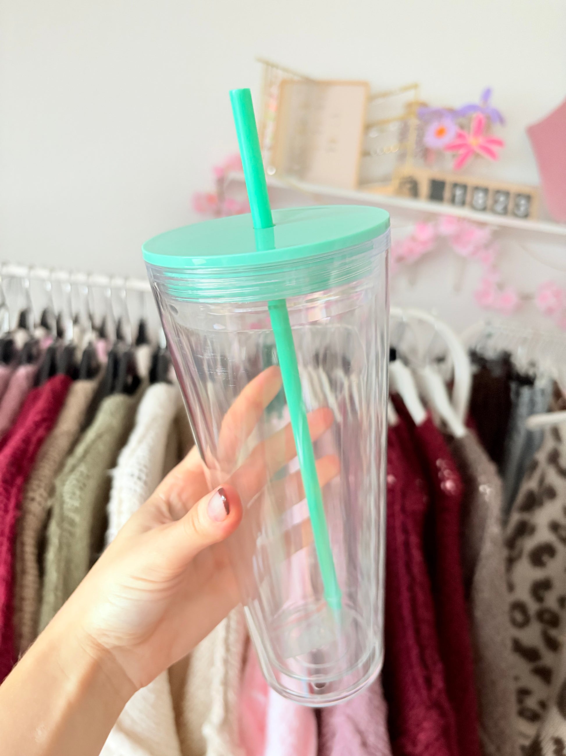 Snowglobe Trinkbecher - 1000ml (Mint)