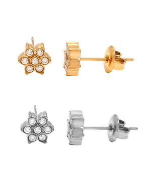 Ohrstecker - Diamond Flower