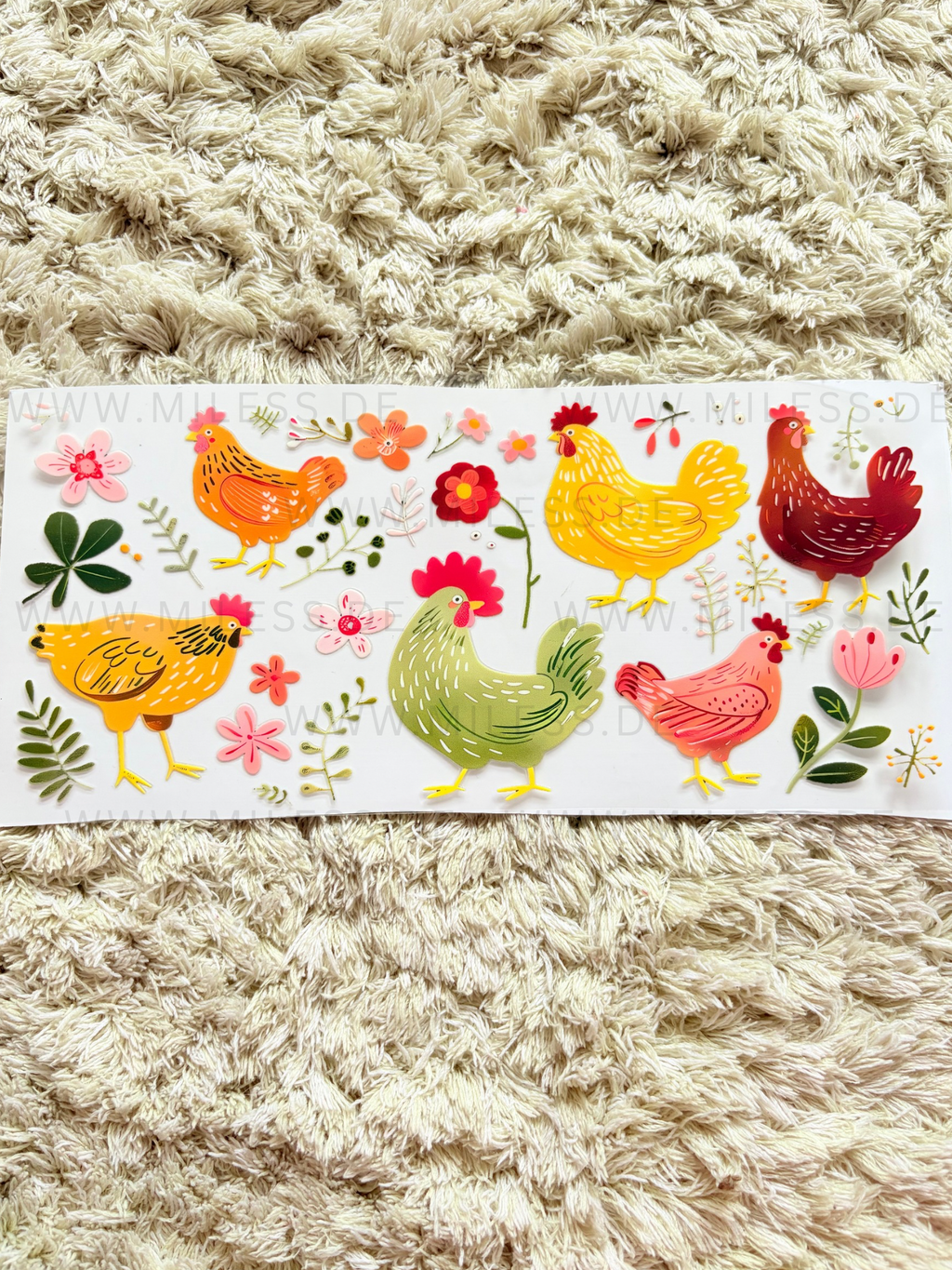 Tiere / Folien - nur in Kombination mit Gläser oder Becher kaufen