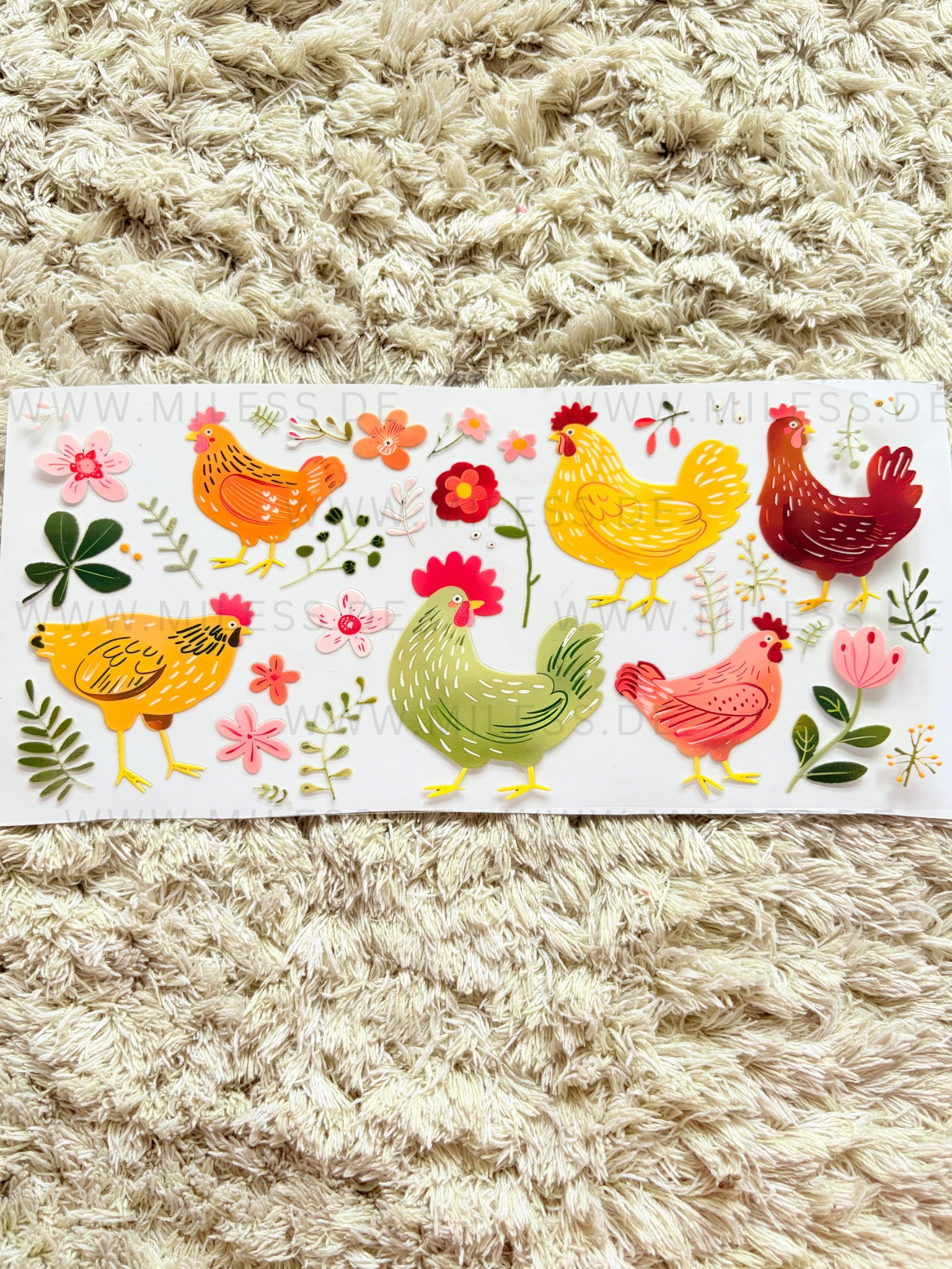 Tiere / Folien - nur in Kombination mit Gläser oder Becher kaufen