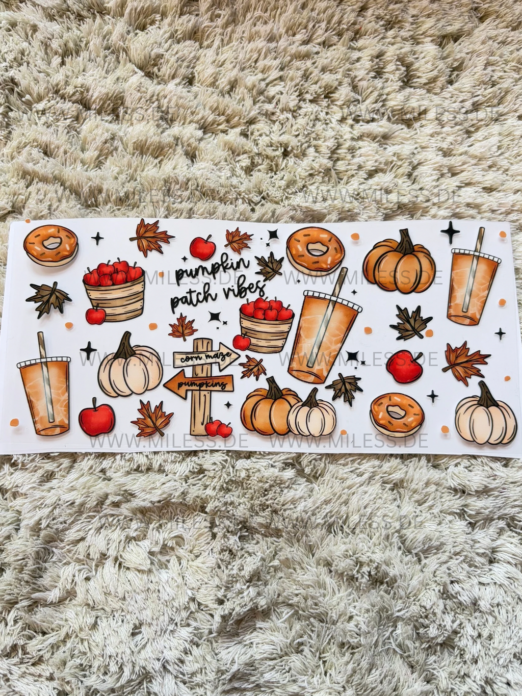Herbst / Folien - nur in Kombination mit Gläser oder Becher kaufen ￼