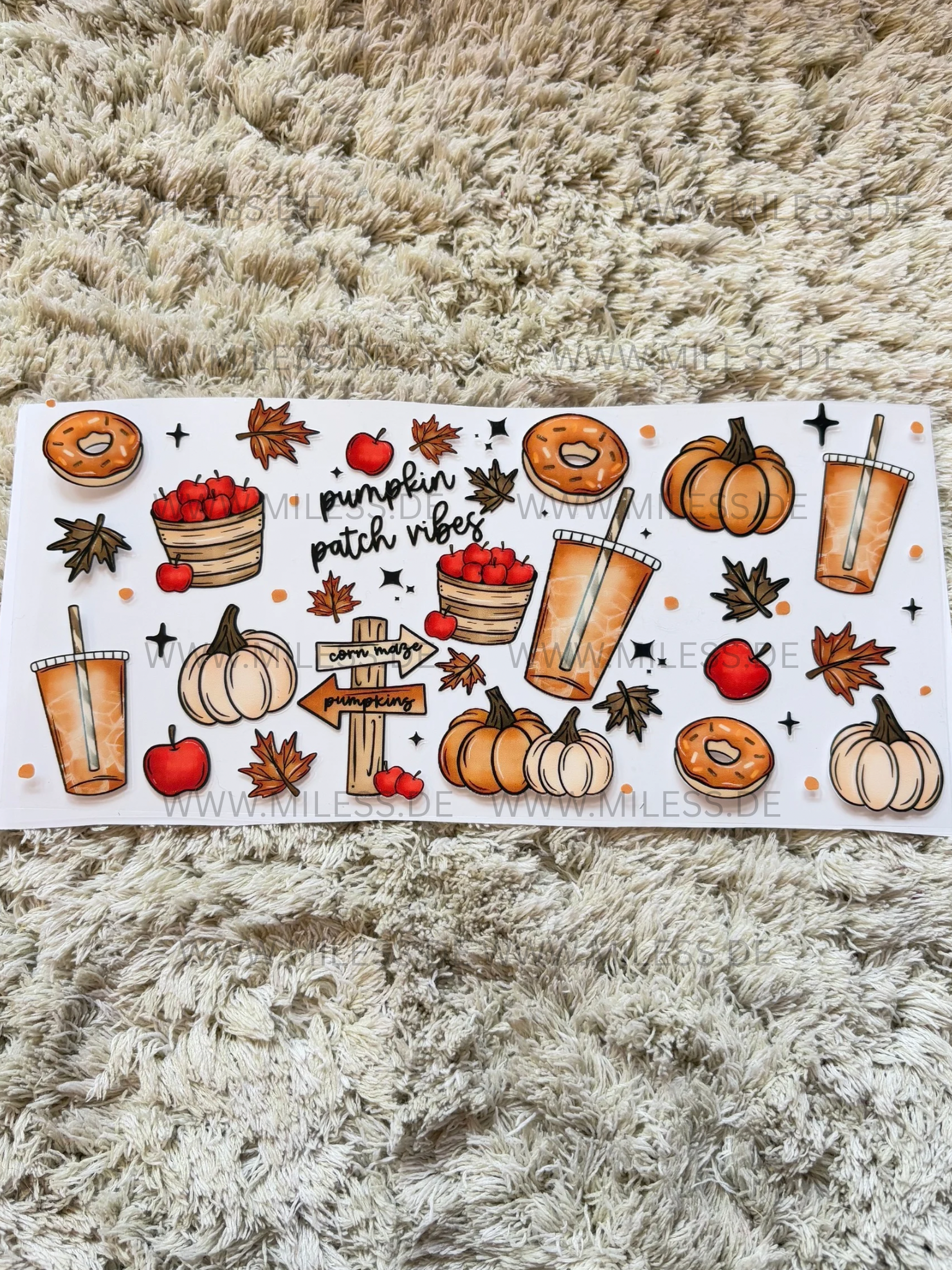 Herbst / Folien - nur in Kombination mit Gläser oder Becher kaufen ￼