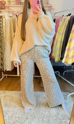 Stoffhose - Leona (Creme/Beige)