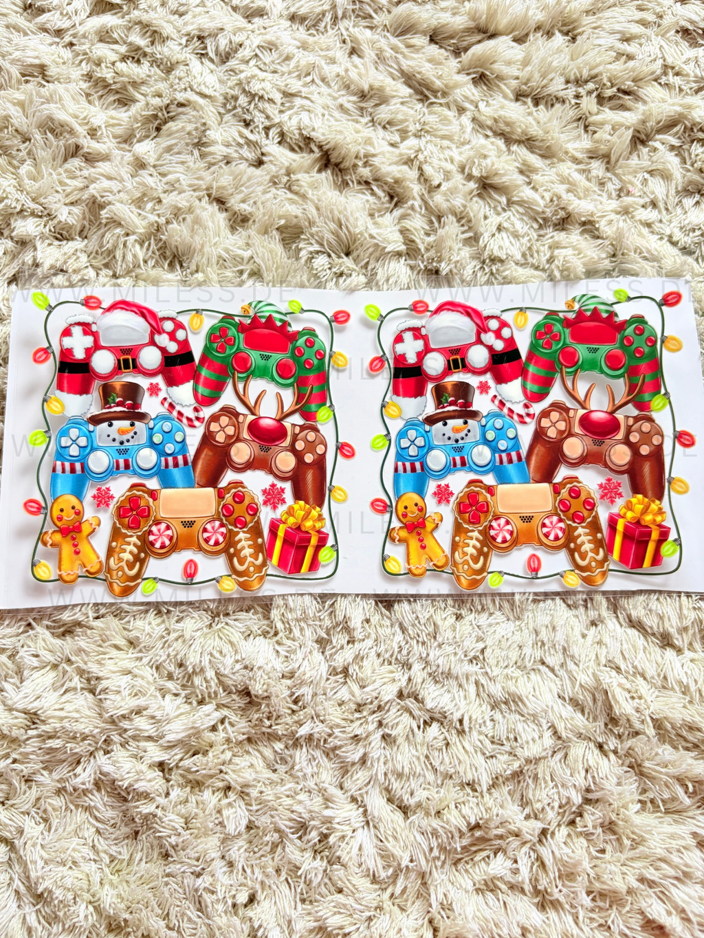 Winter / Folien - nur in Kombination mit Gläser oder Becher kaufen