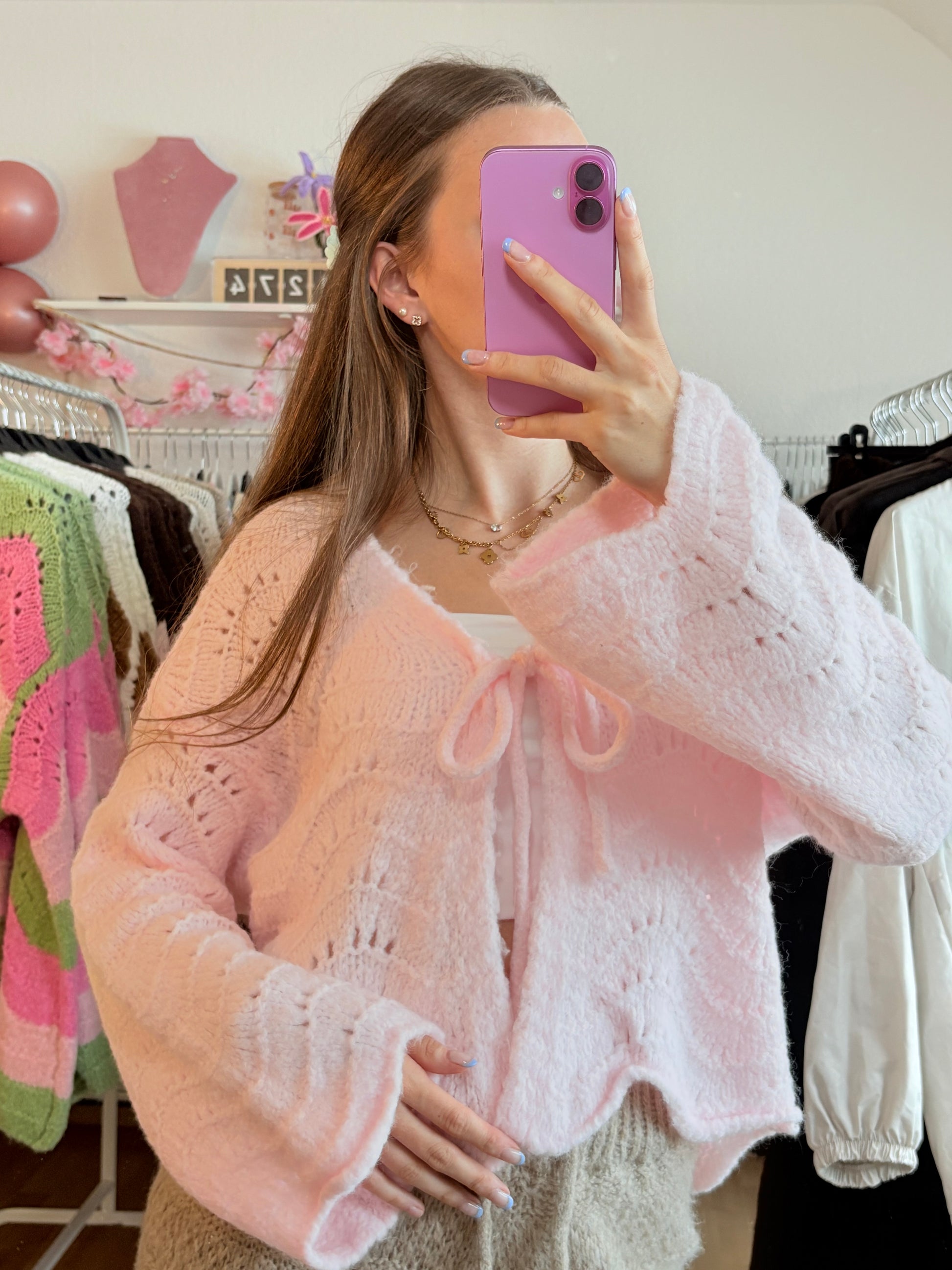 Cardigan - Jil (Rosa)