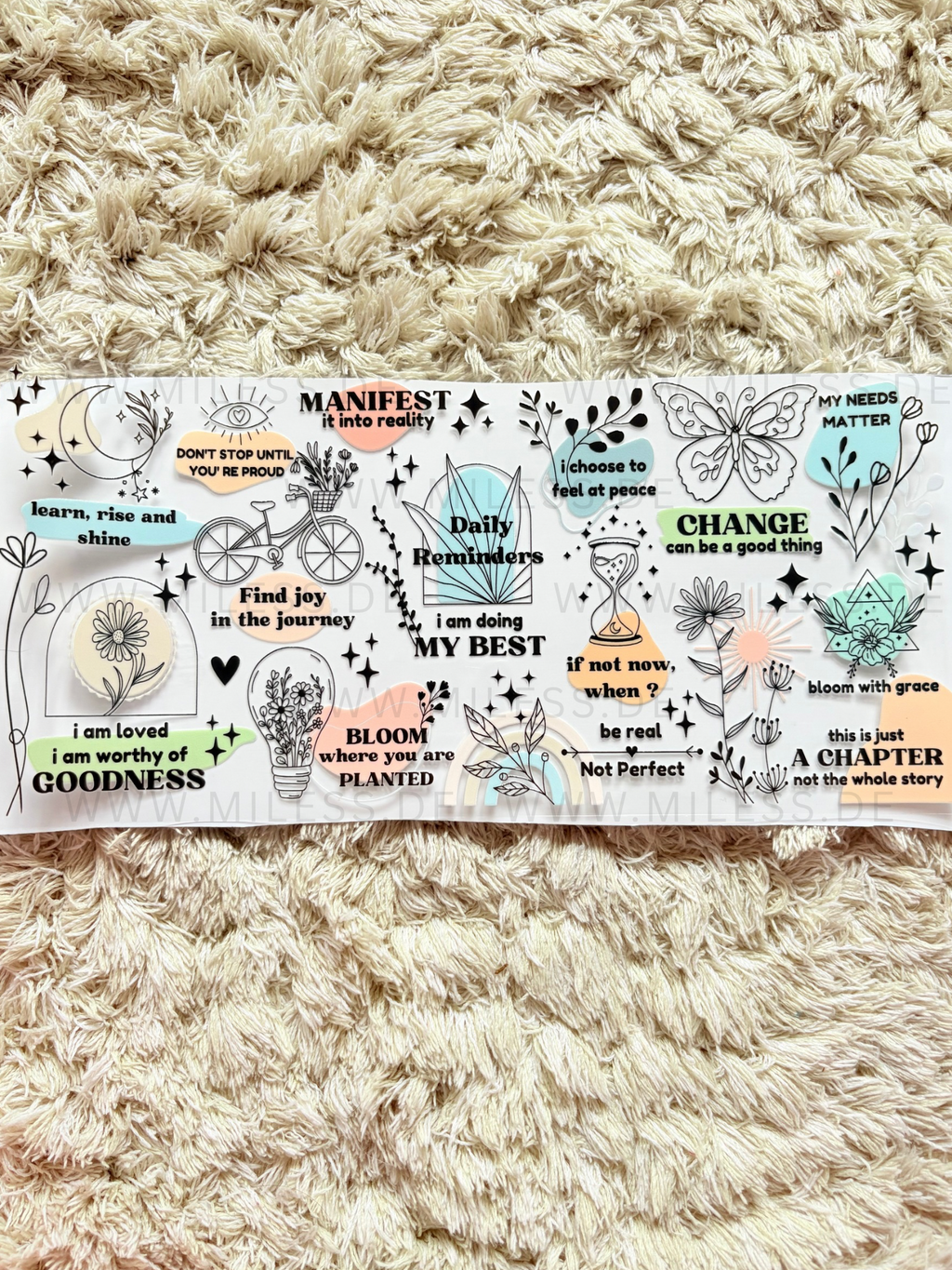 Girly / Folien - nur in Kombination mit Gläser oder Becher kaufen