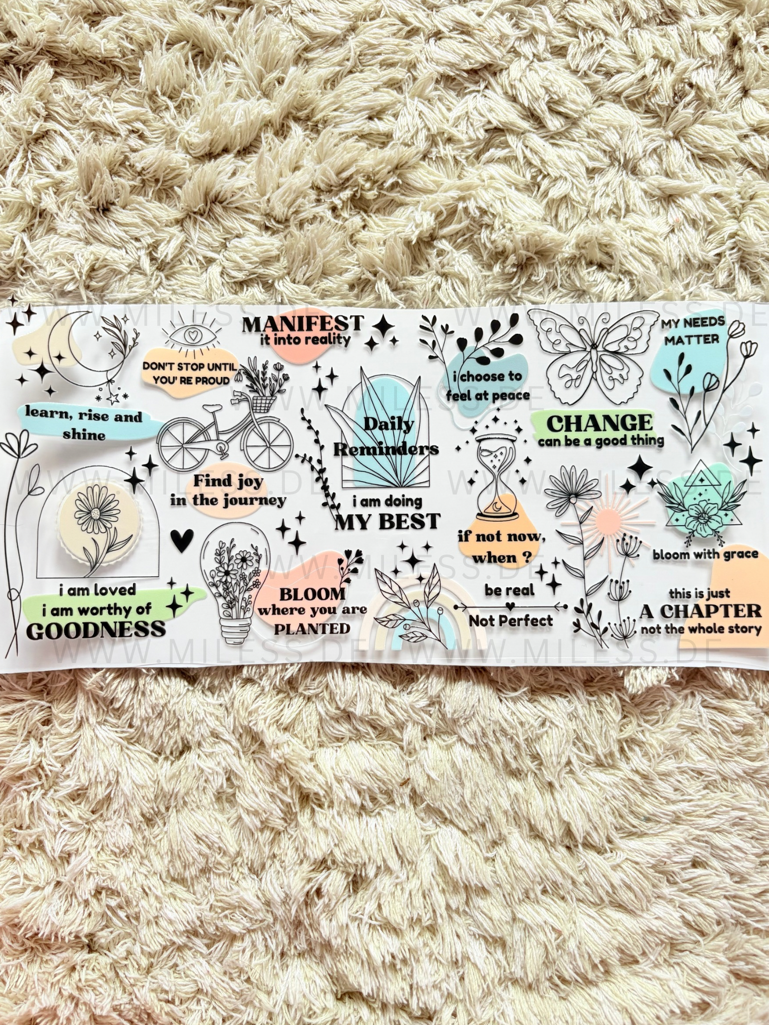 Girly / Folien - nur in Kombination mit Gläser oder Becher kaufen